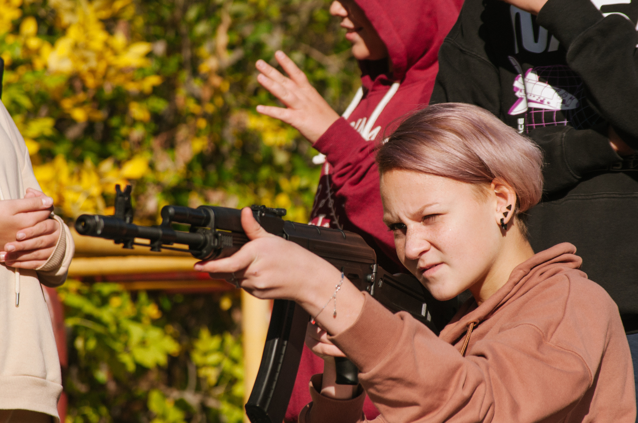 Репортаж работы тира на базе отдыха. Фотограф в Самаре Иван Булатов