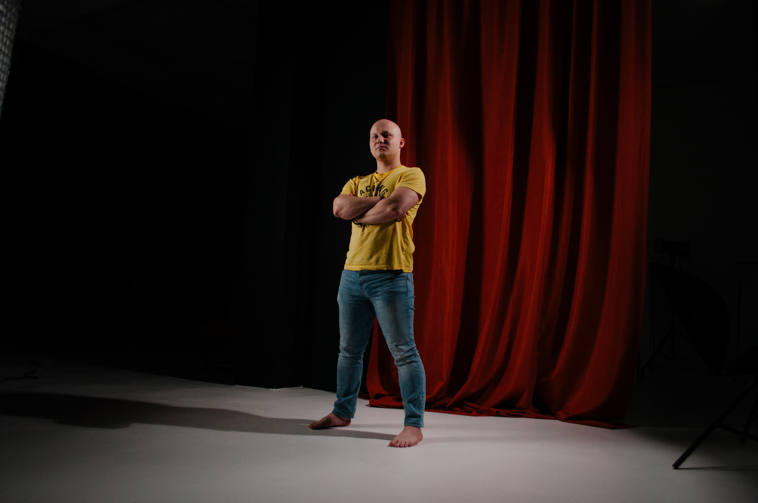 Артем. Мужская фотосессия в фотостудии. Фотограф в Самаре Иван Булатов