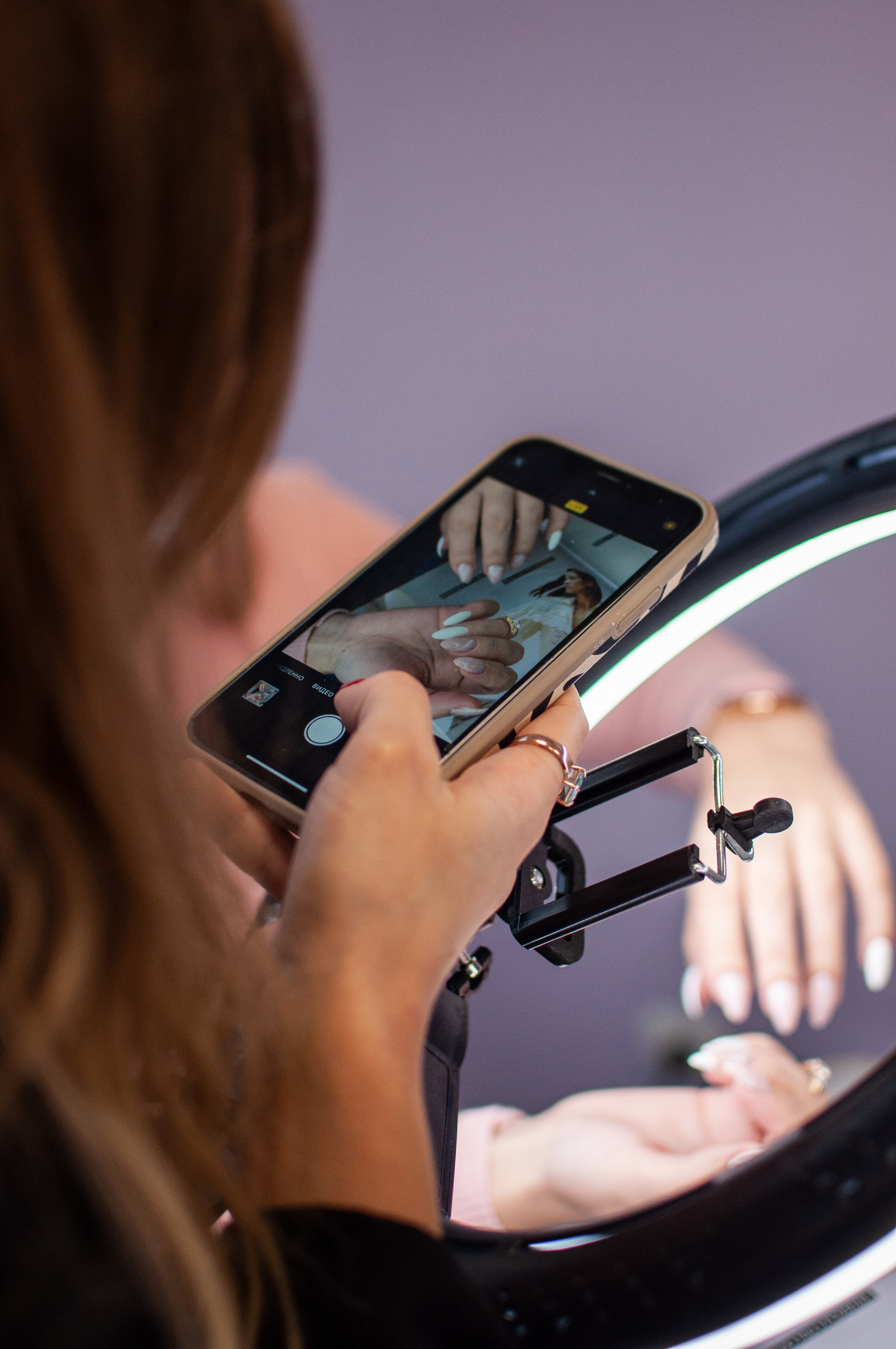 Контент-съемка для рекламы и соцсетей салона маникюра. Фотограф в Самаре Иван Булатов