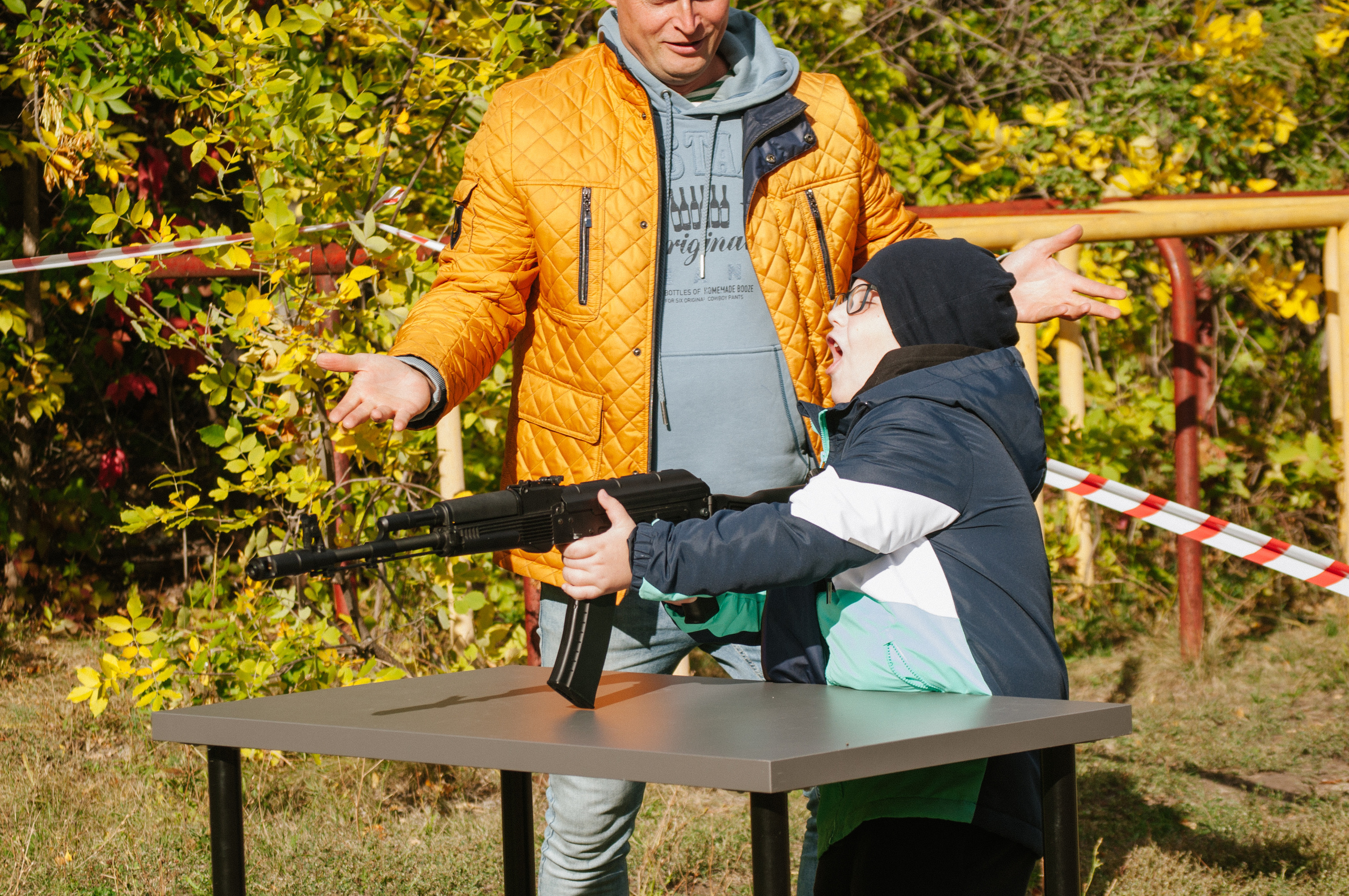 Репортаж работы тира на базе отдыха. Фотограф в Самаре Иван Булатов