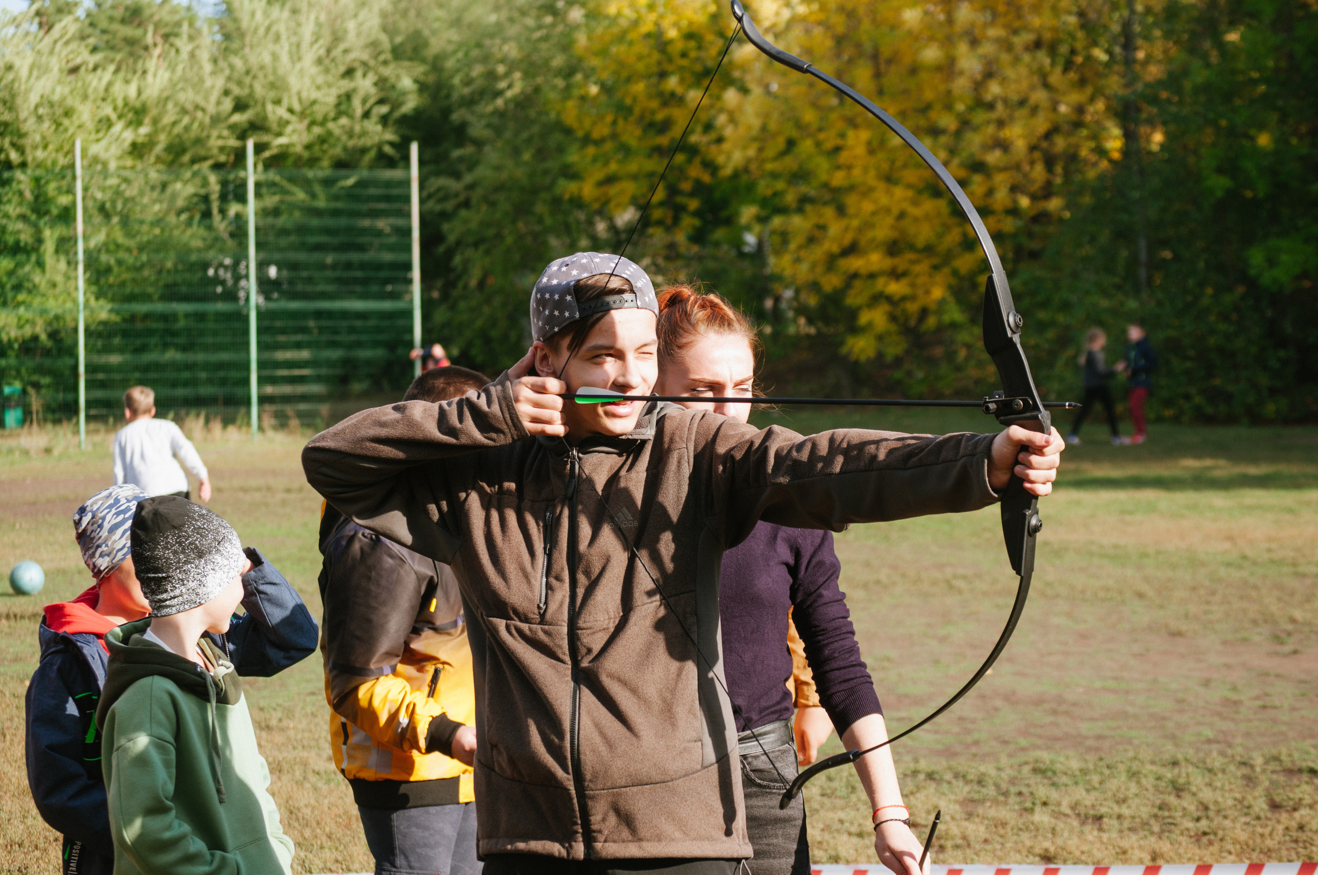 Репортаж работы тира на базе отдыха. Фотограф в Самаре Иван Булатов
