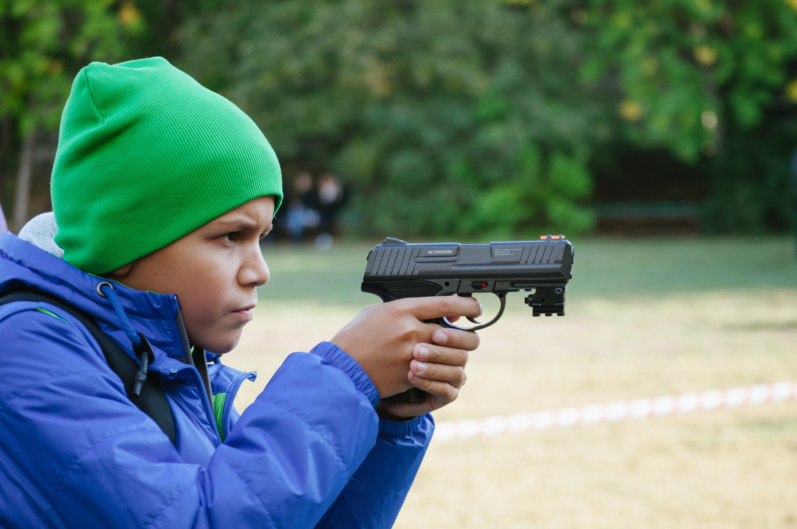 Репортаж работы тира на базе отдыха. Фотограф в Самаре Иван Булатов