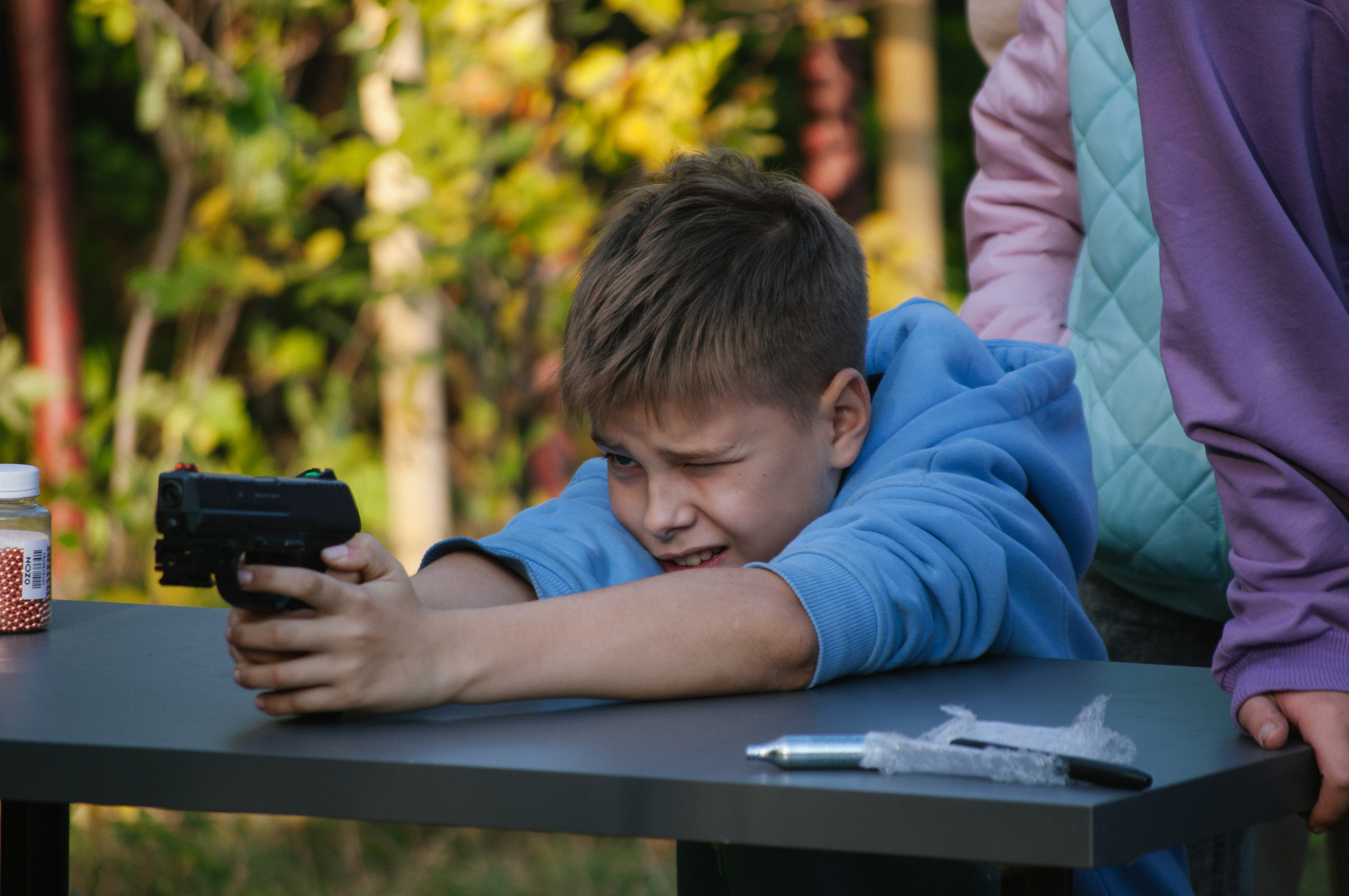 Репортаж работы тира на базе отдыха. Фотограф в Самаре Иван Булатов