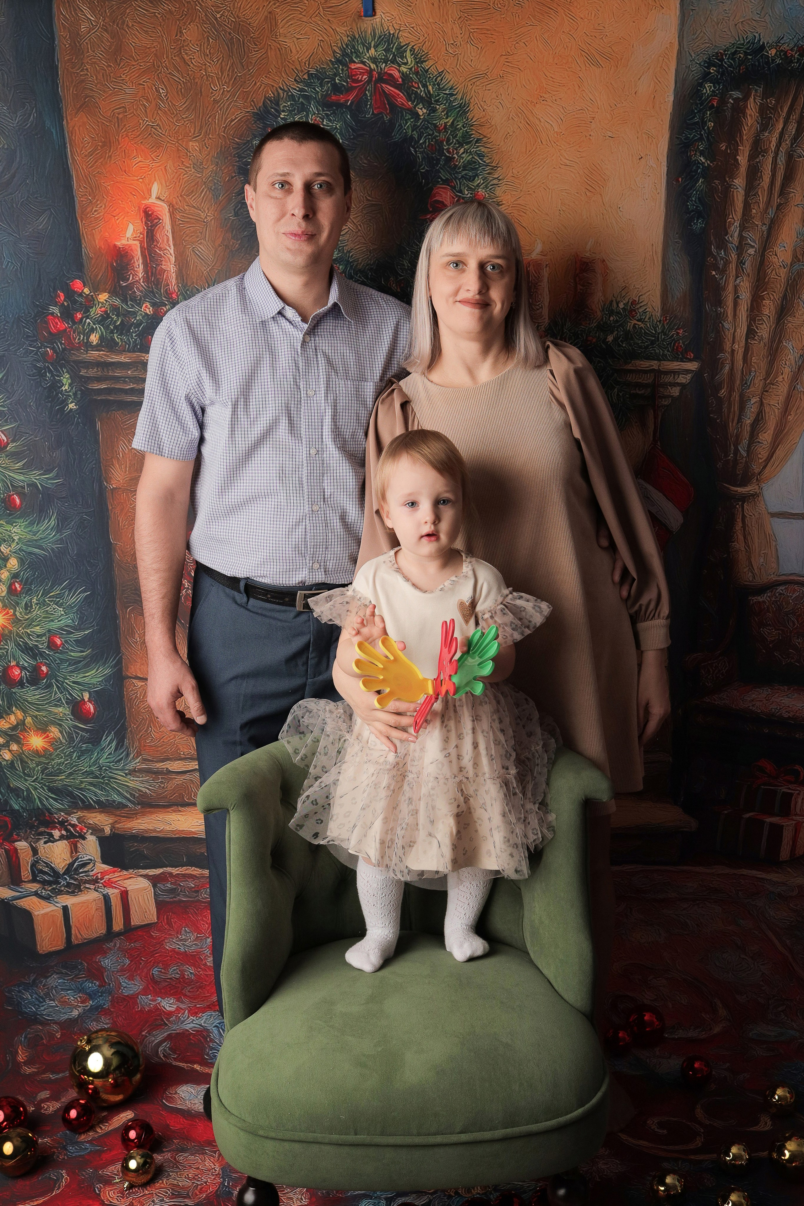 Анечка, 1,5 годика. Фотограф новорожденных в Новокузнецке Анна Горошникова