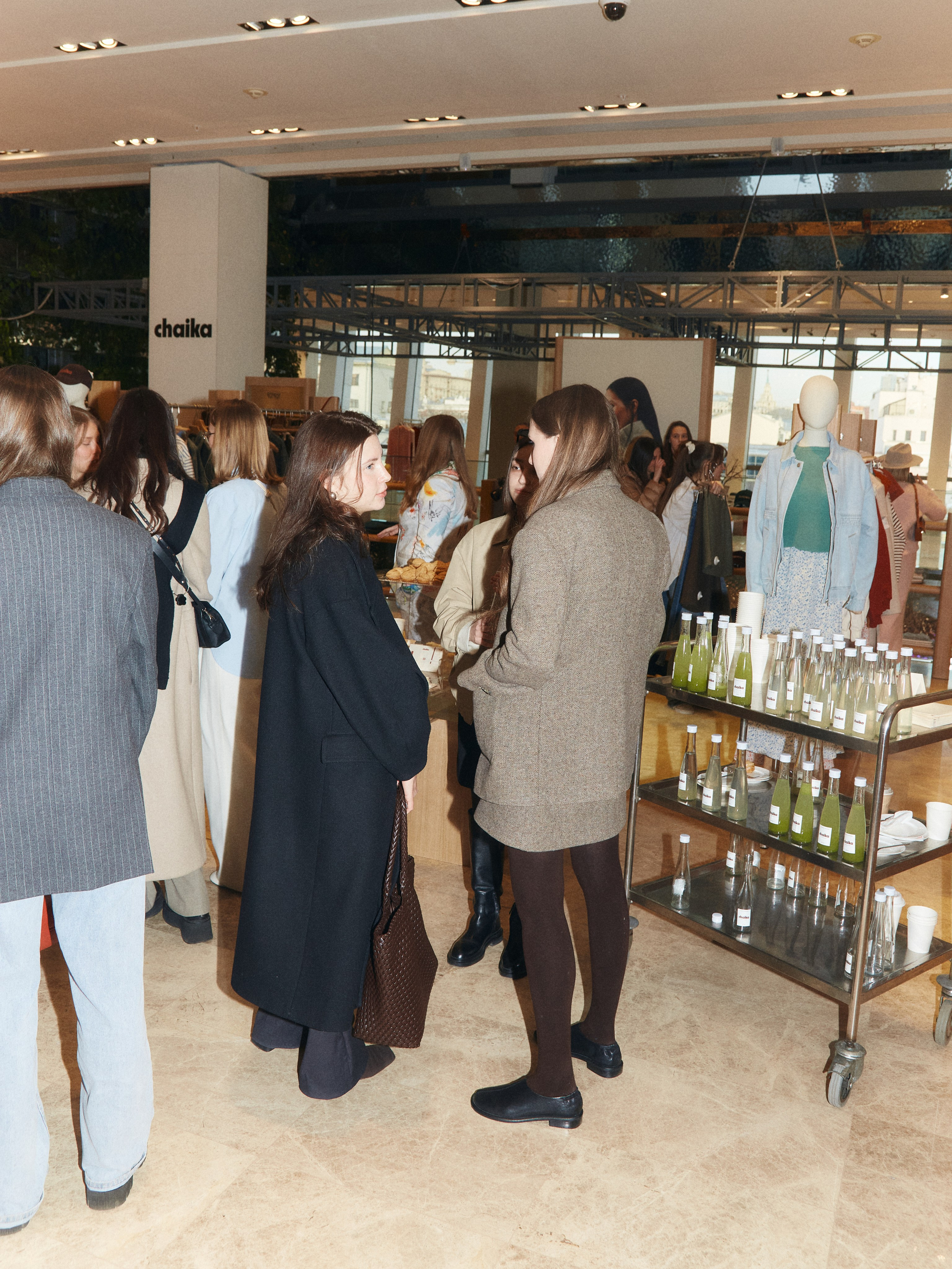 CHAIKA store opening in Tsvetnoy. Photographer Daria Ilkevich