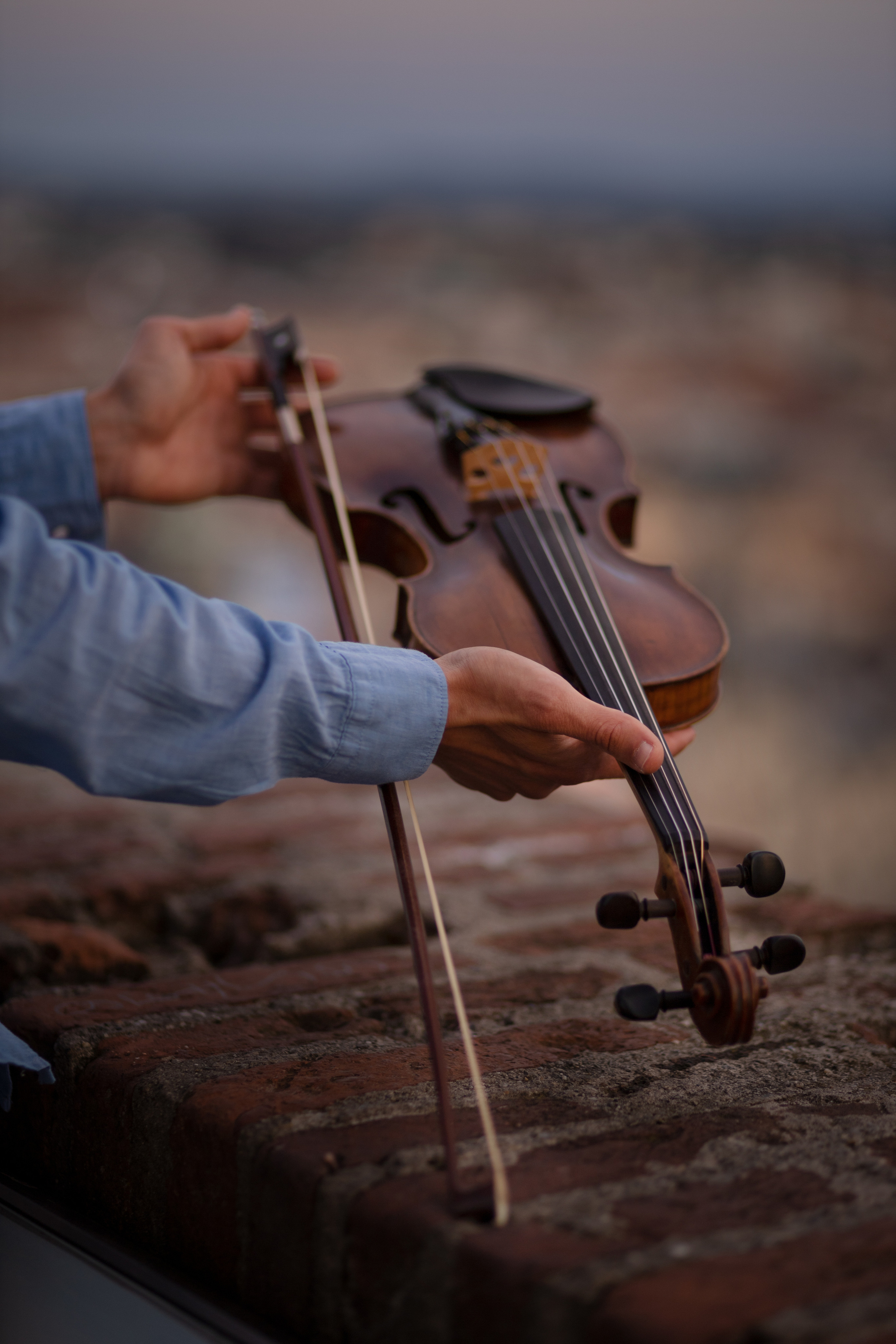 Скрипач. Портретная и индивидуальная фотосъёмка в Граце и Тюмени