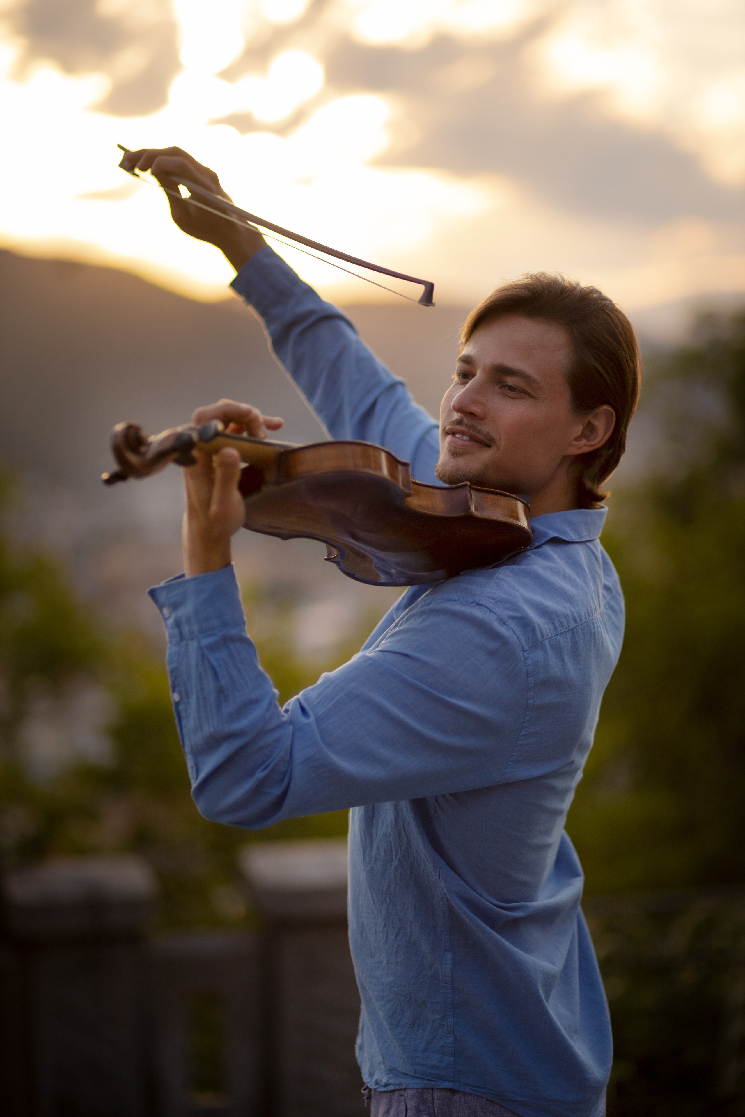 Скрипач. Портретная и индивидуальная фотосъёмка в Граце и Тюмени