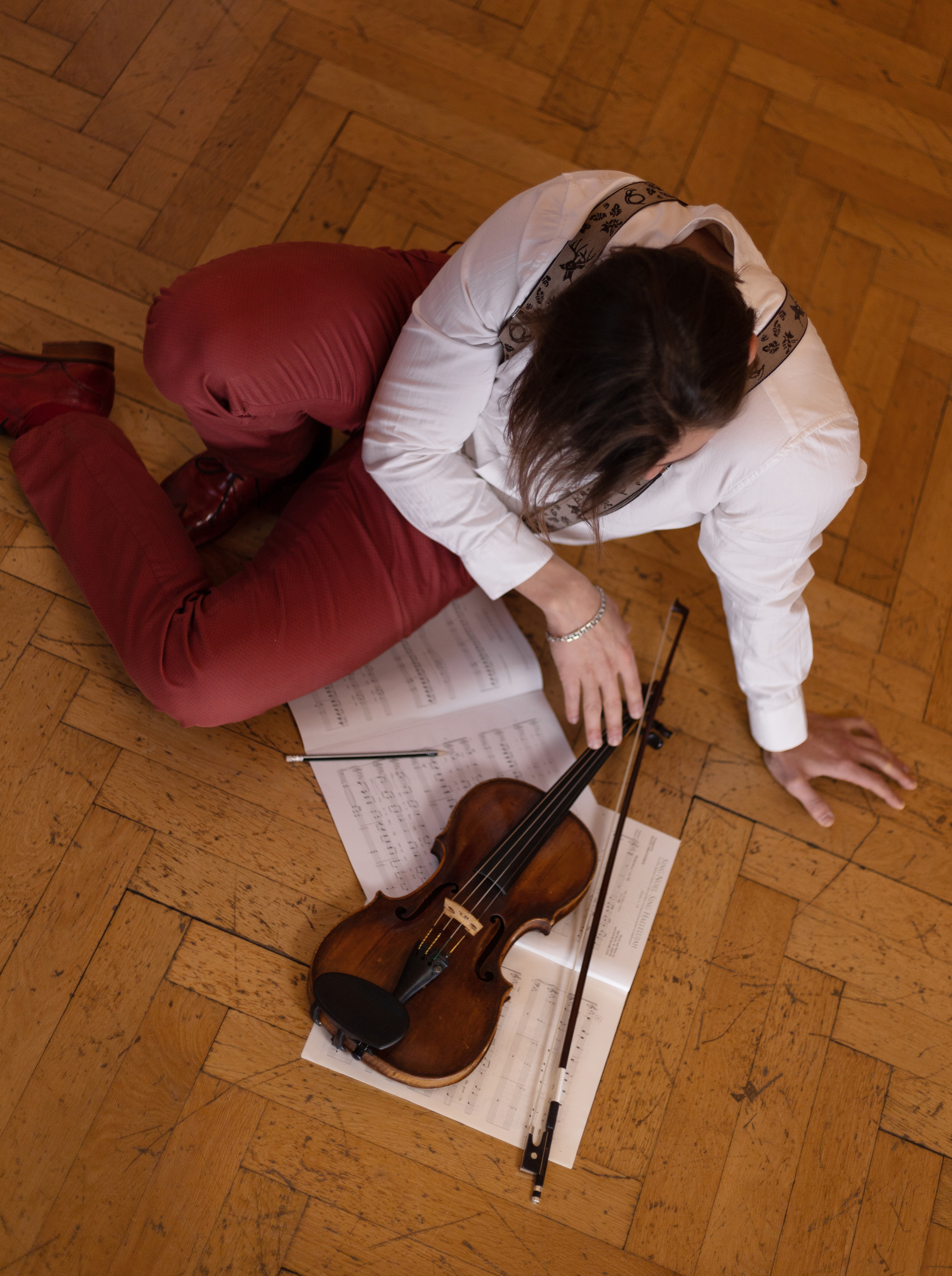 Скрипач. Портретная и индивидуальная фотосъёмка в Граце и Тюмени