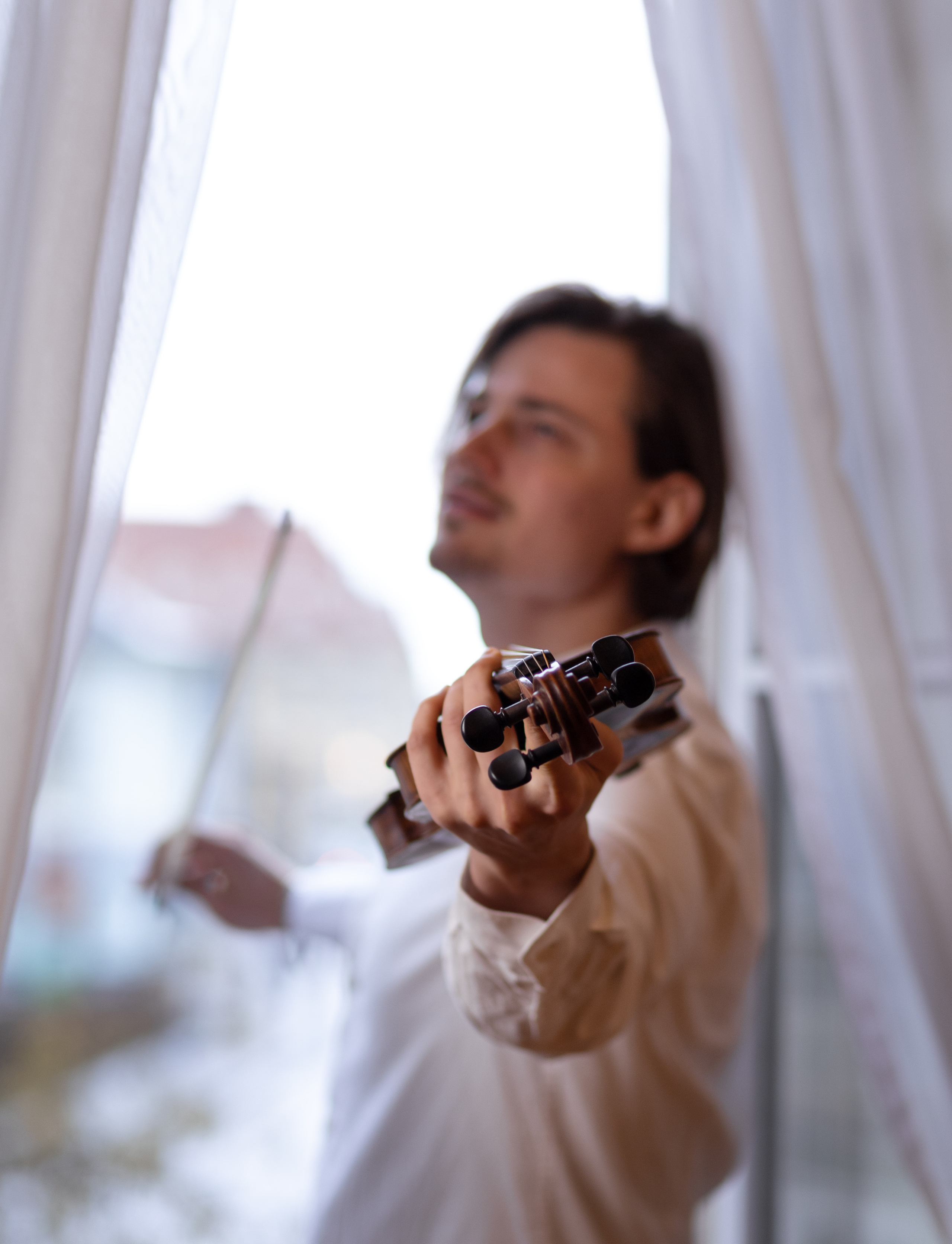 Скрипач. Портретная и индивидуальная фотосъёмка в Граце и Тюмени