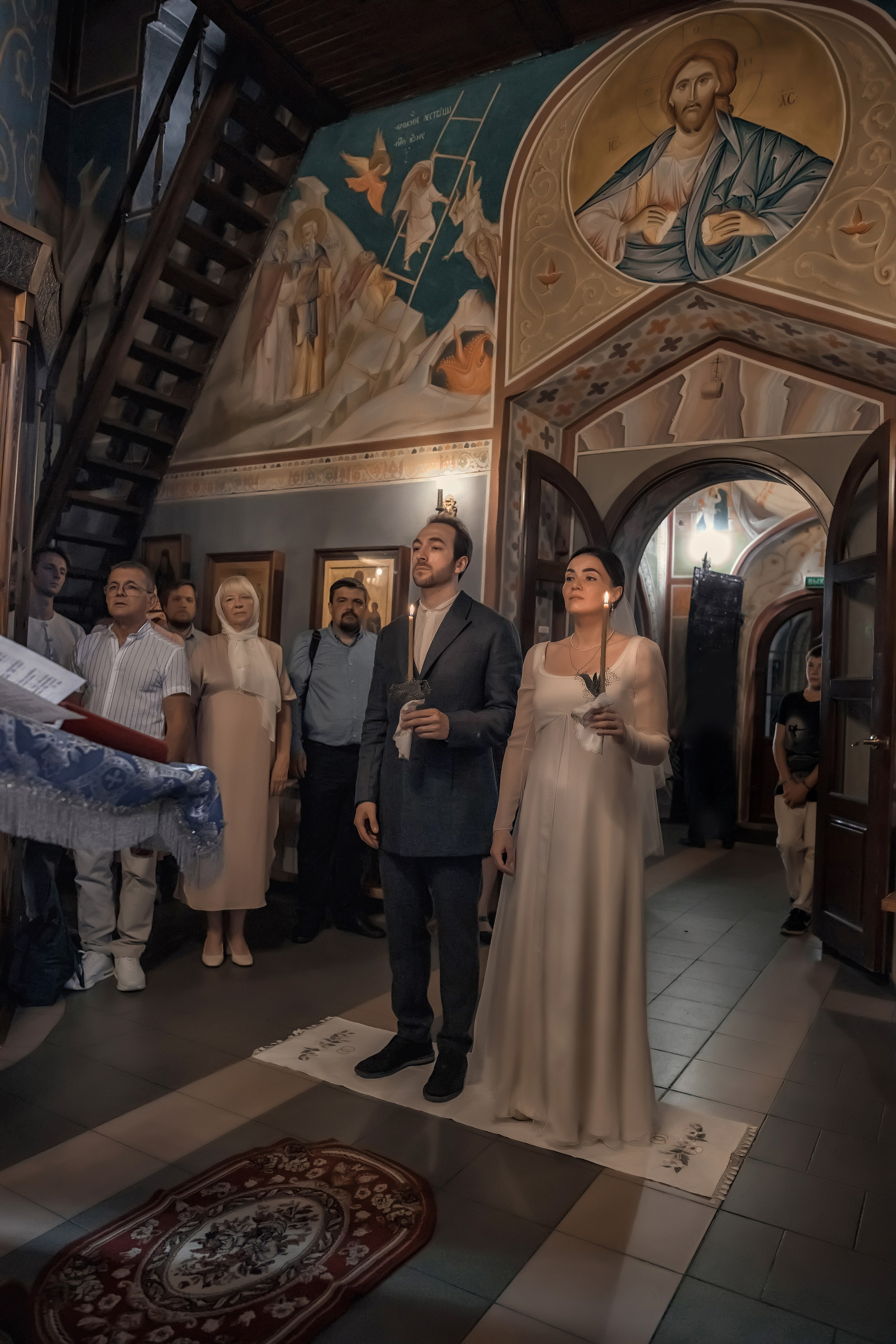 Венчание Иоанна и Марии. Фотограф на крещении и венчании Елена Плинер, Псков и Псковская область