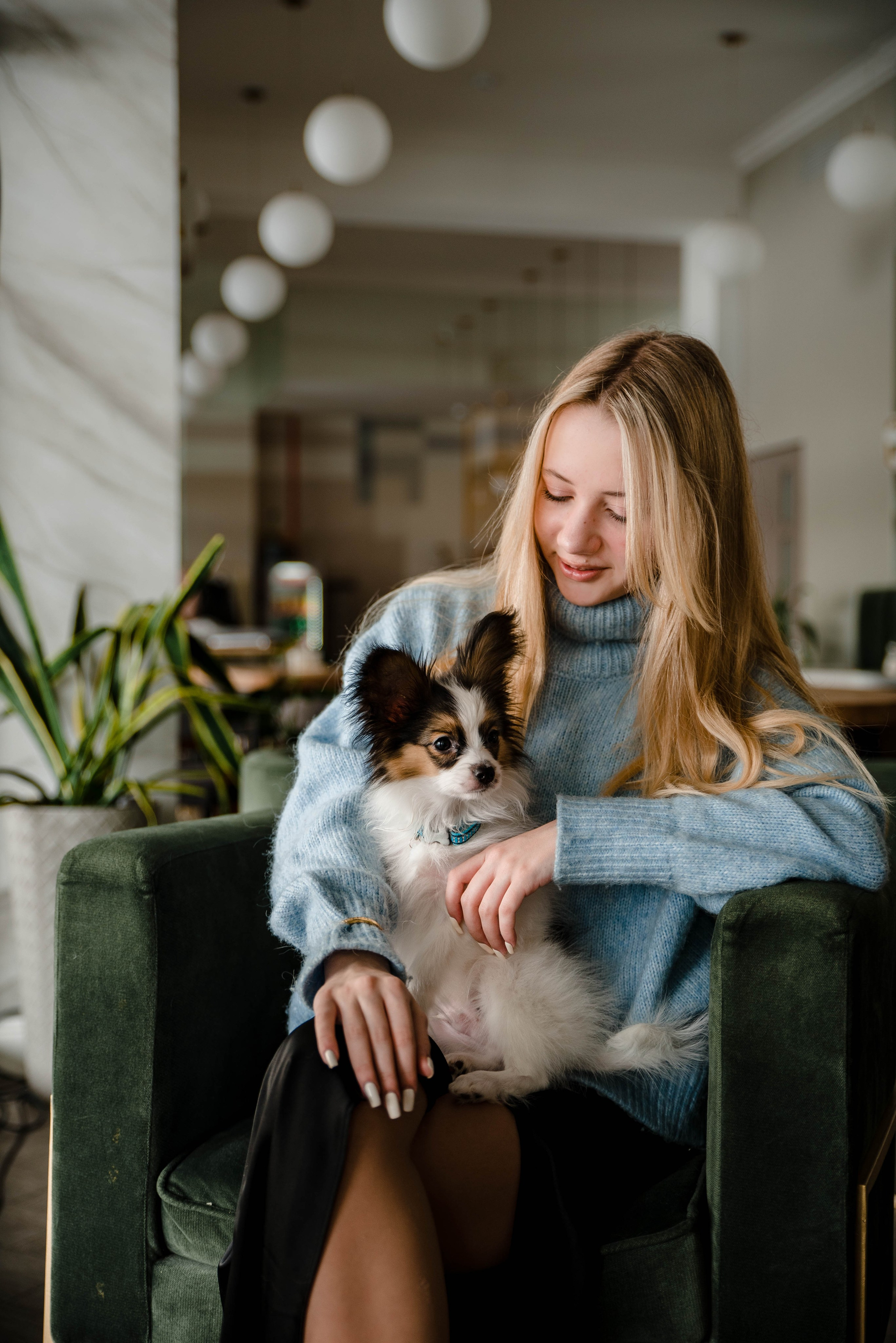 Настя, Света и Папийон Луней. Главная