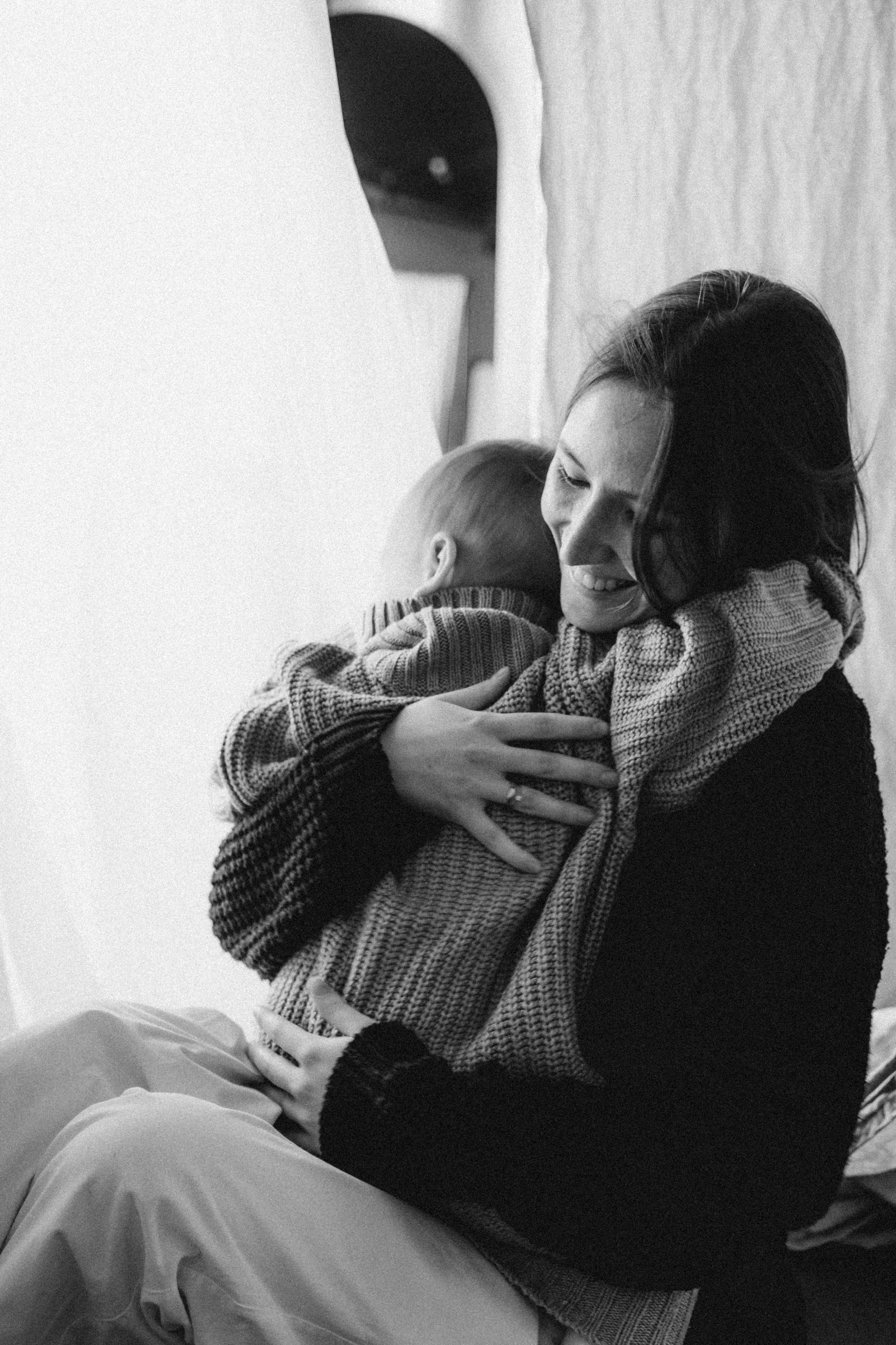 Мама и сын. Фотограф Астафьева Мария