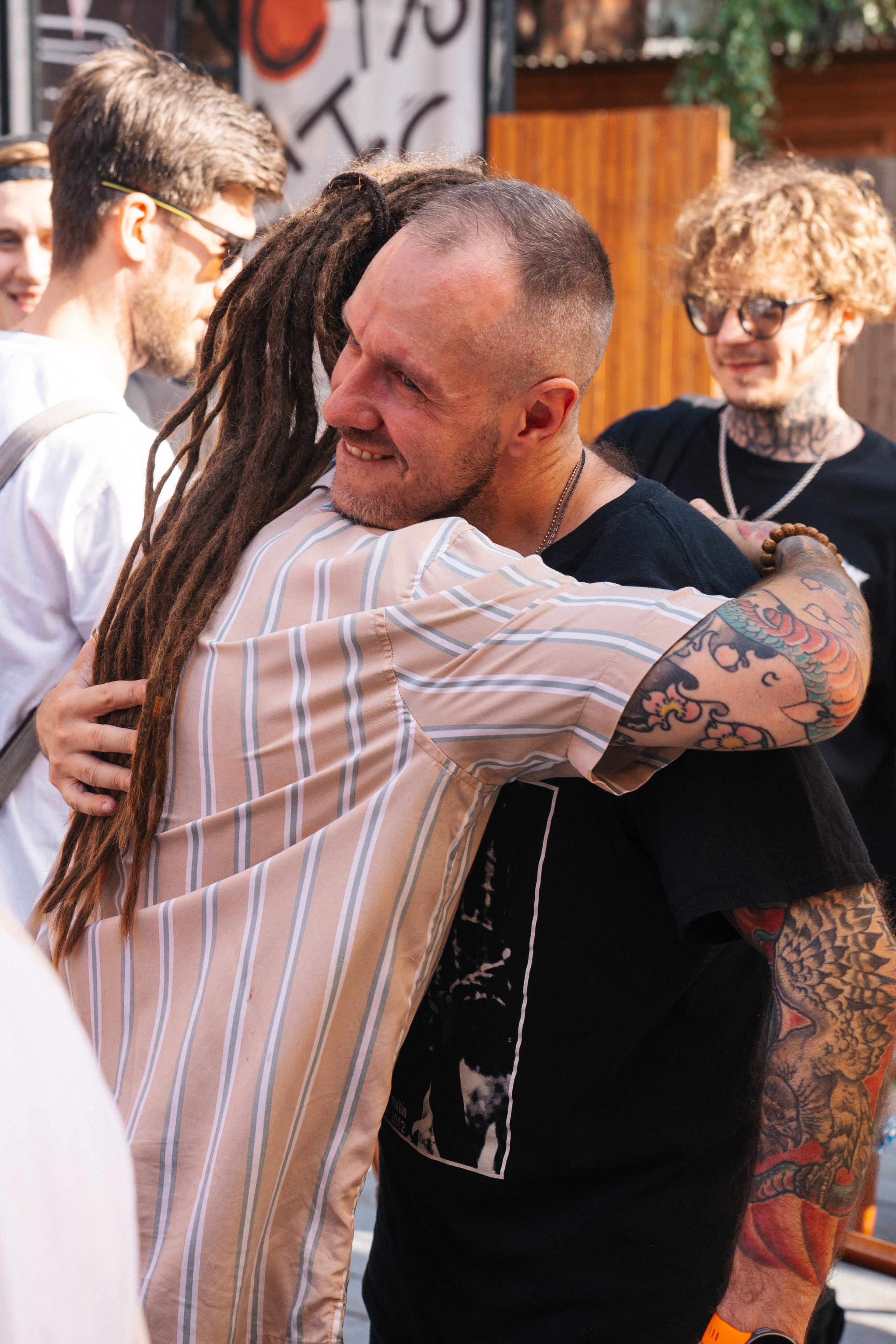 Встреча татуировщиков. Фотограф в Воронеже Ольга Космодемьянская