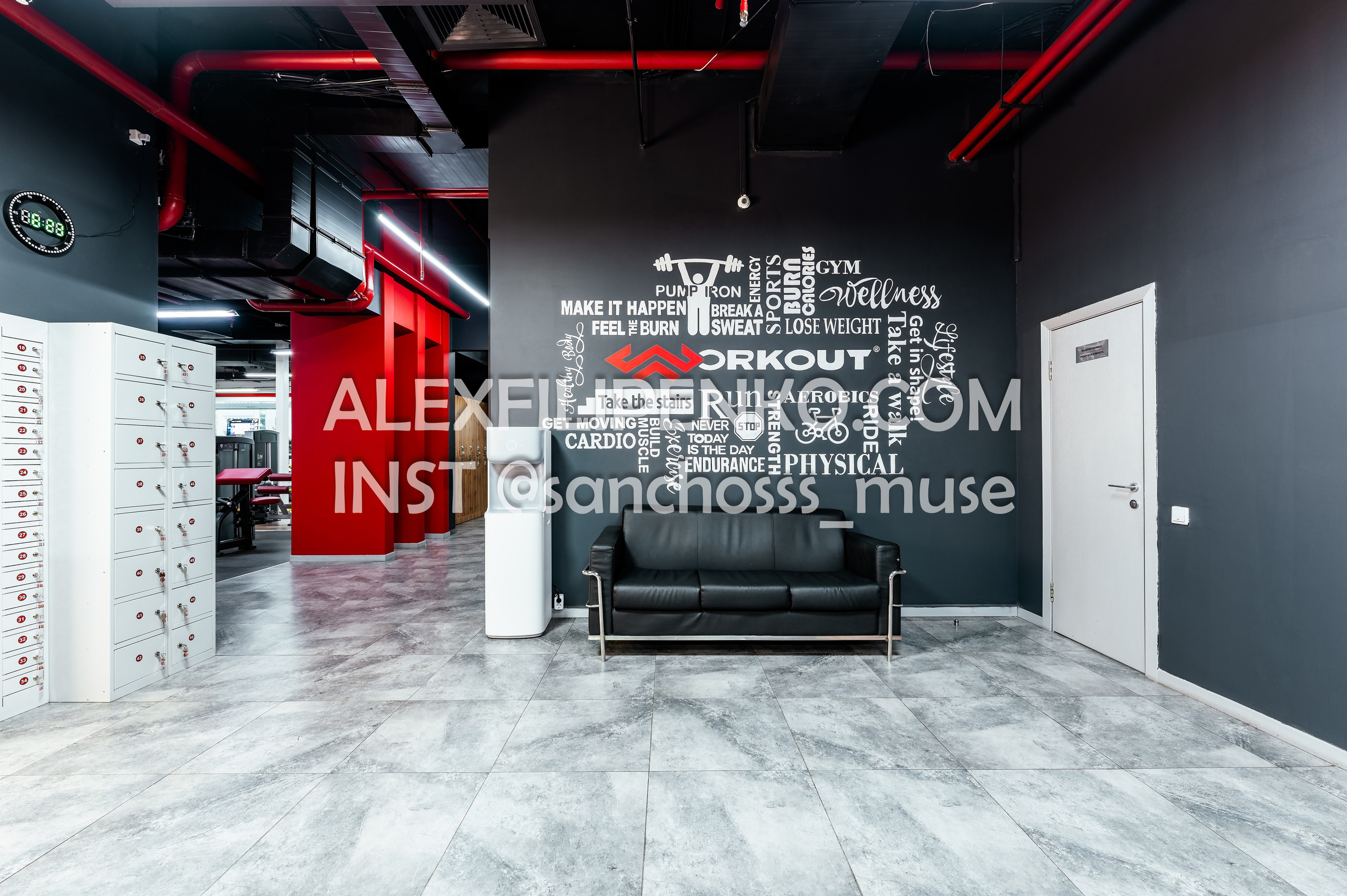 WORKOUT Достык 18. Фотограф интерьера недвижимости и архитектуры в Астане