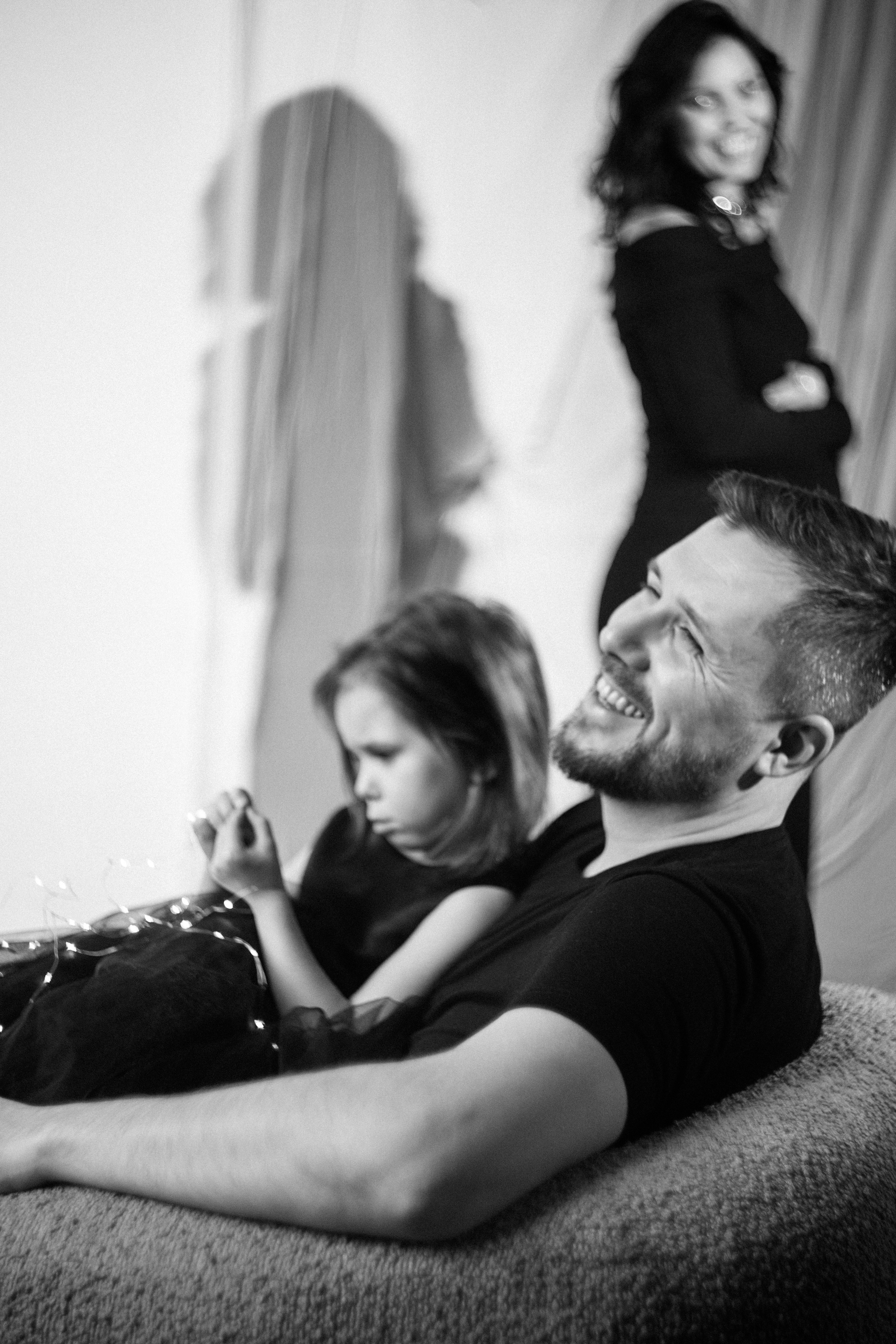 В черном. Детский семейный фотограф в Москве Светлана Микадзе