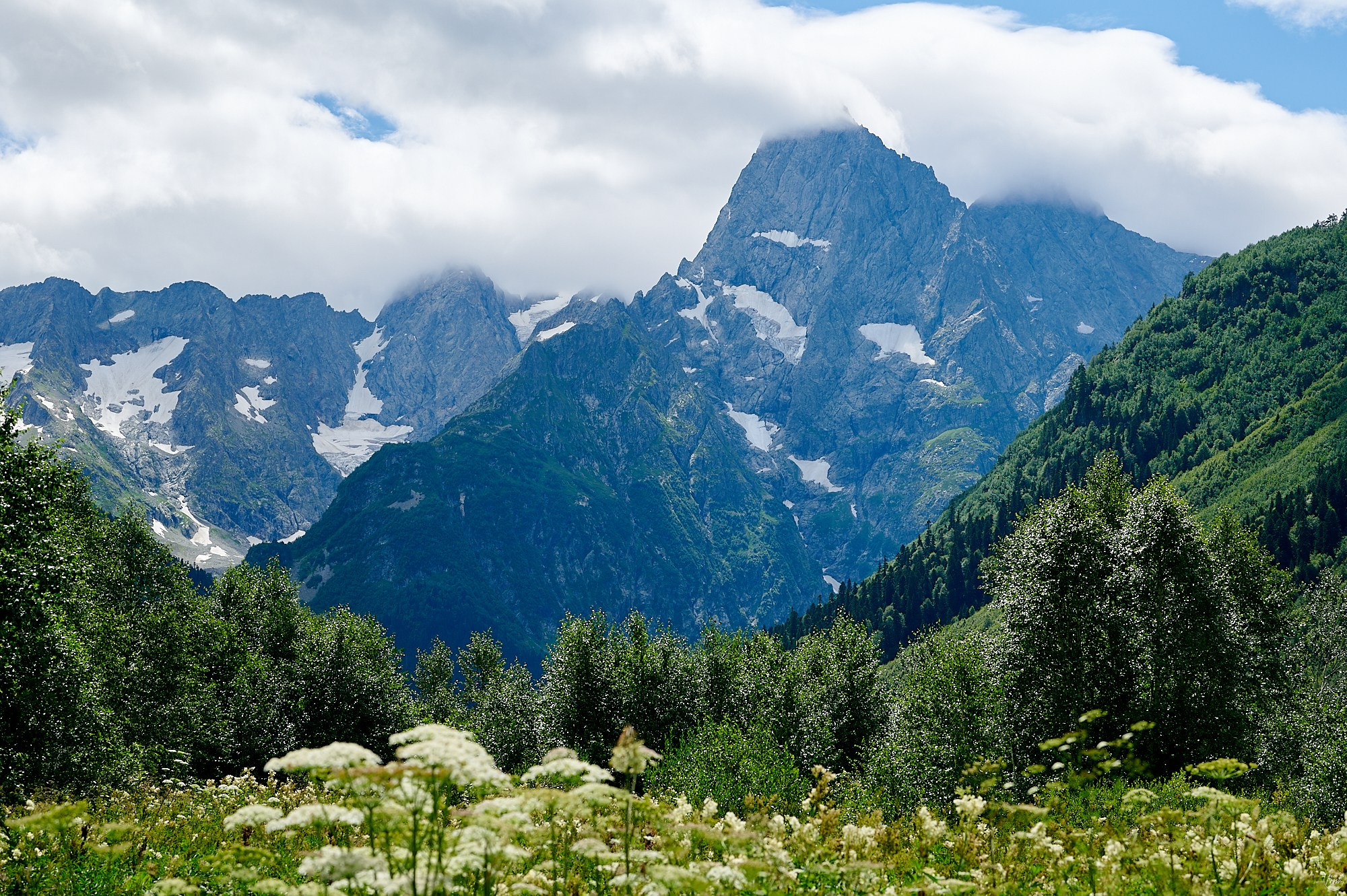 Домбай август 2024. Фотографии отовсюду и обо всем