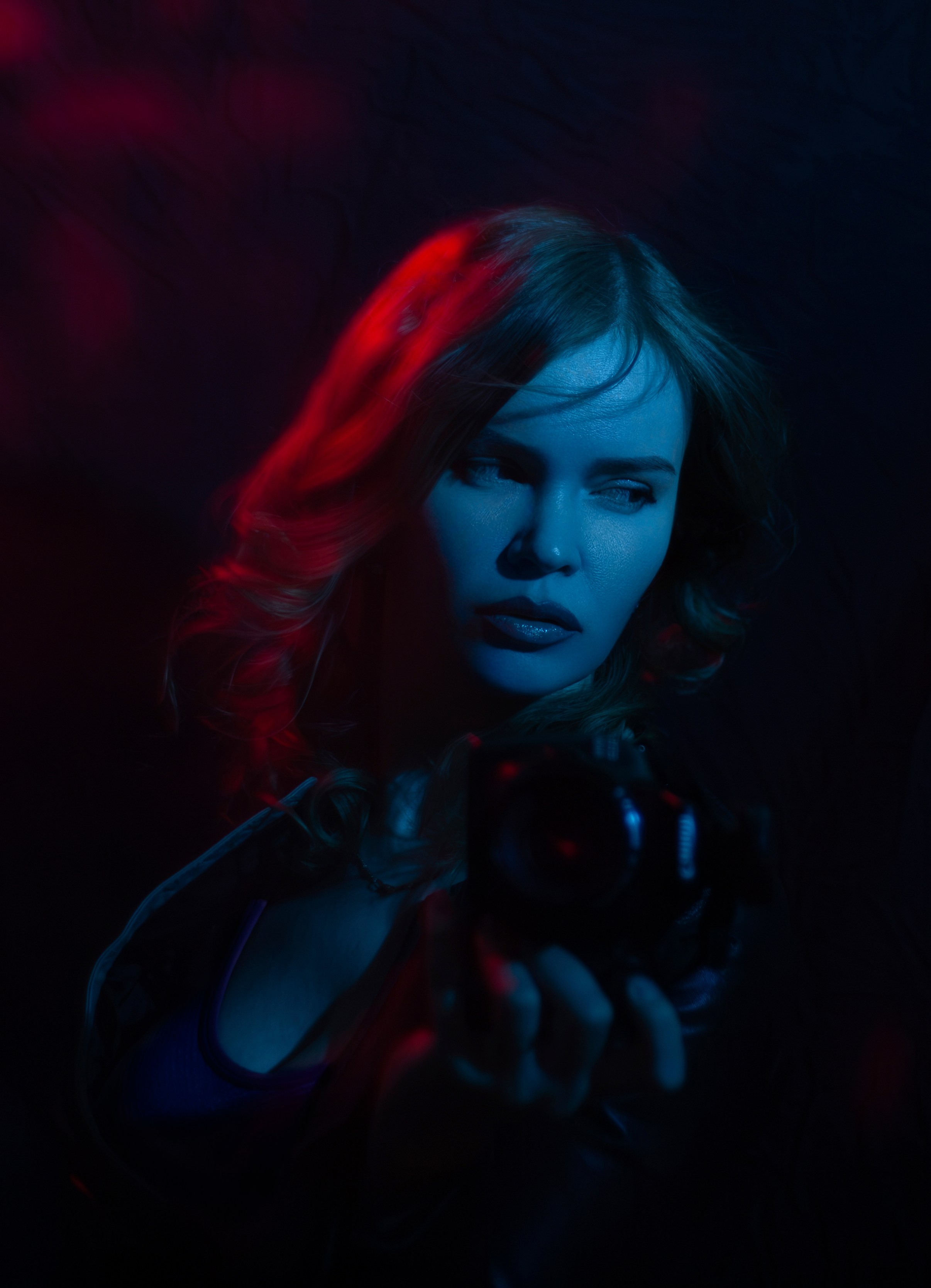 Автопортрет в неоне. Свадебный и семейный фотограф Бологое Тверь — Ninel