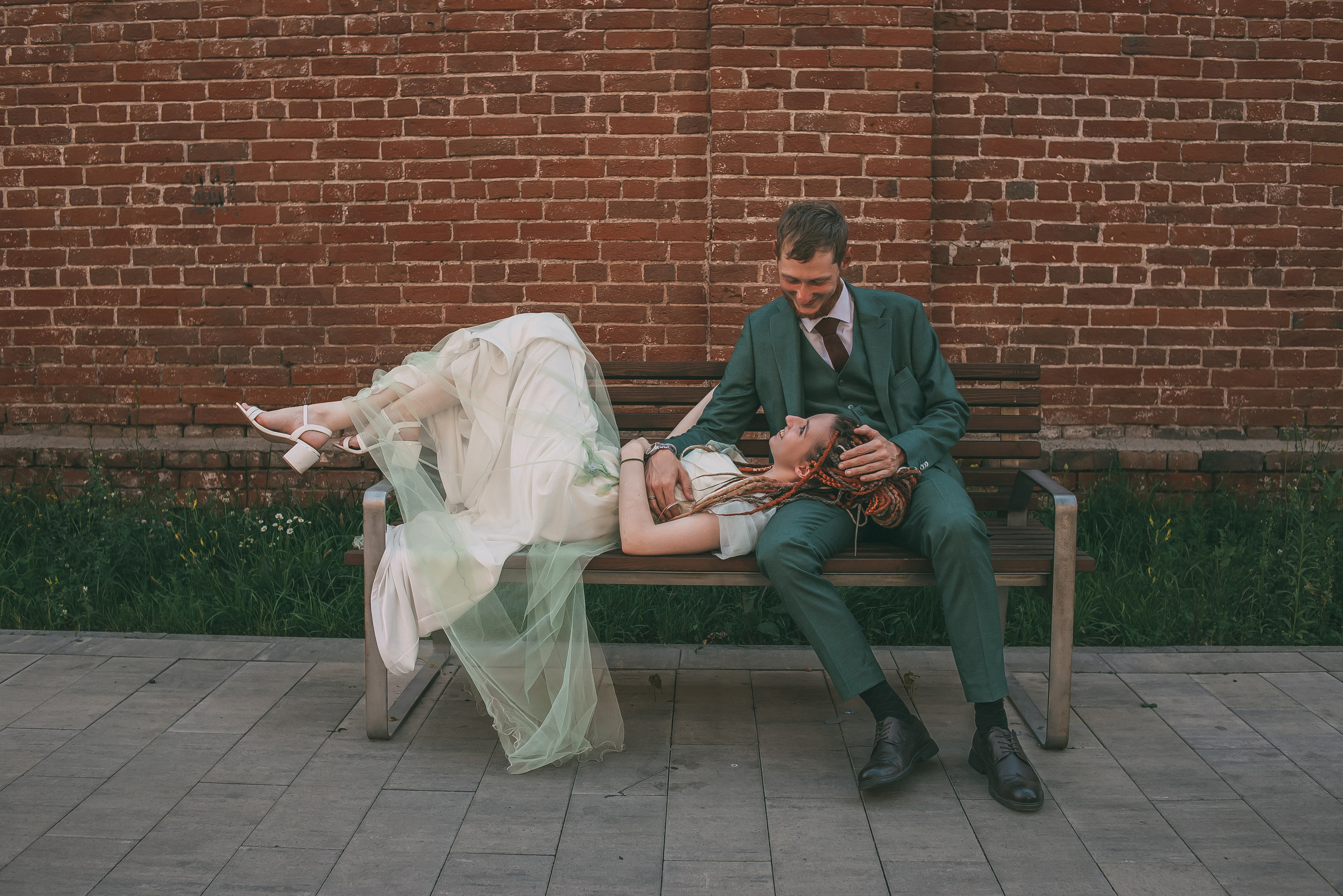 Хулиганская свадебная фотосессия. Фотограф Регина Крикунова г. Красноярск