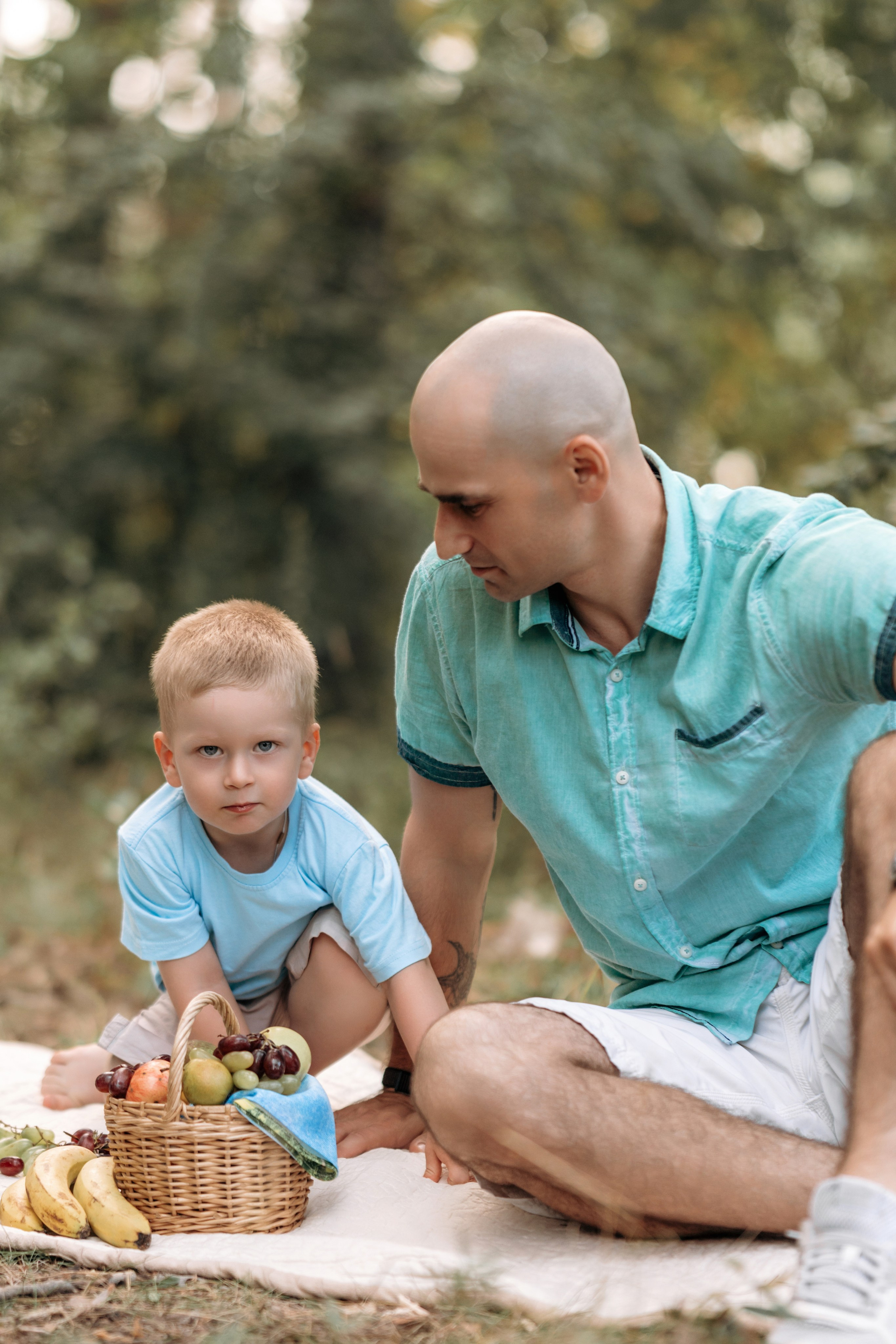 Семья на природе. Семейный и свадебный фотограф в Ульяновске Арина Авдеева