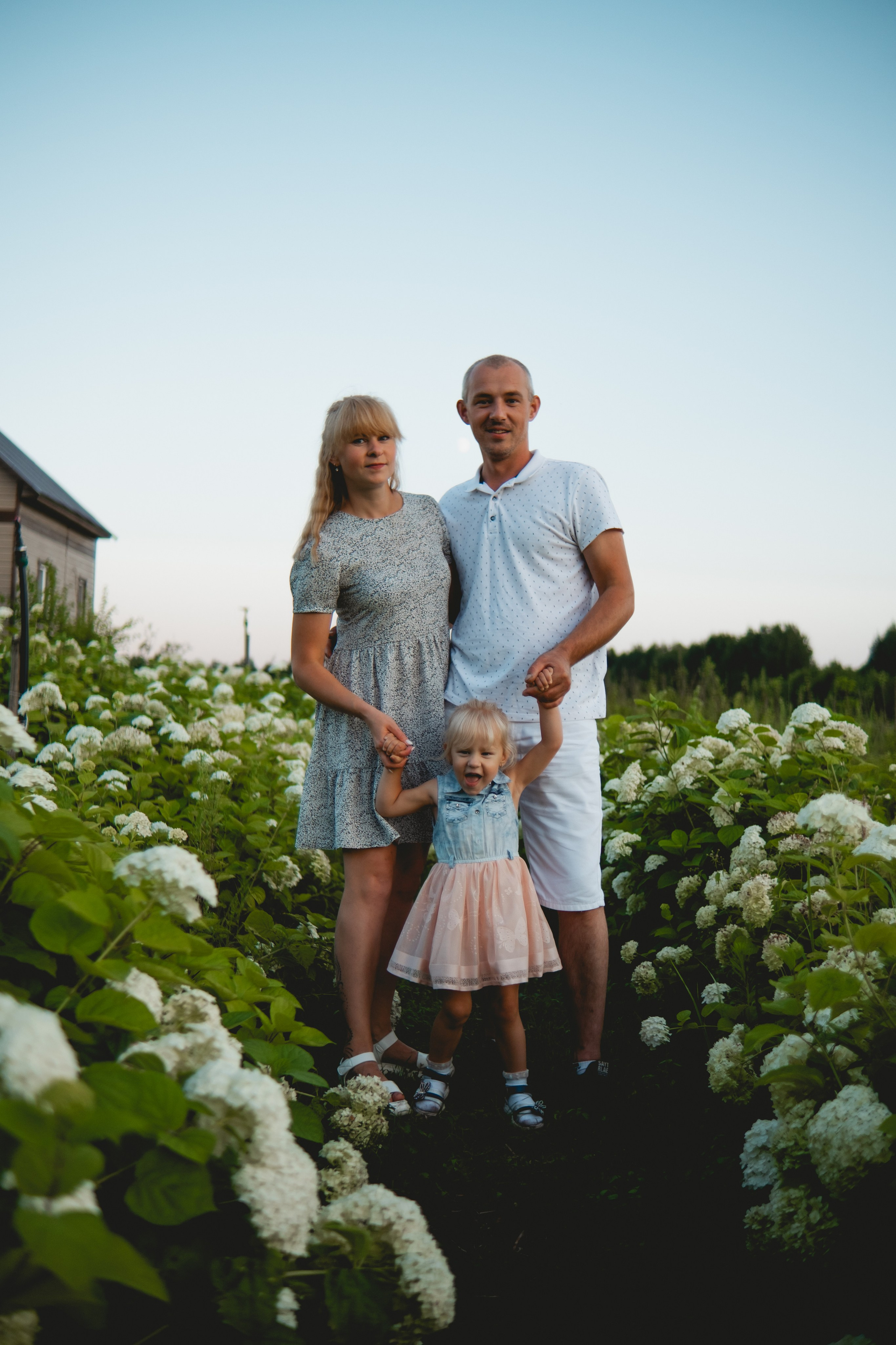 Семейная съемка в лованде. Nattie.ph