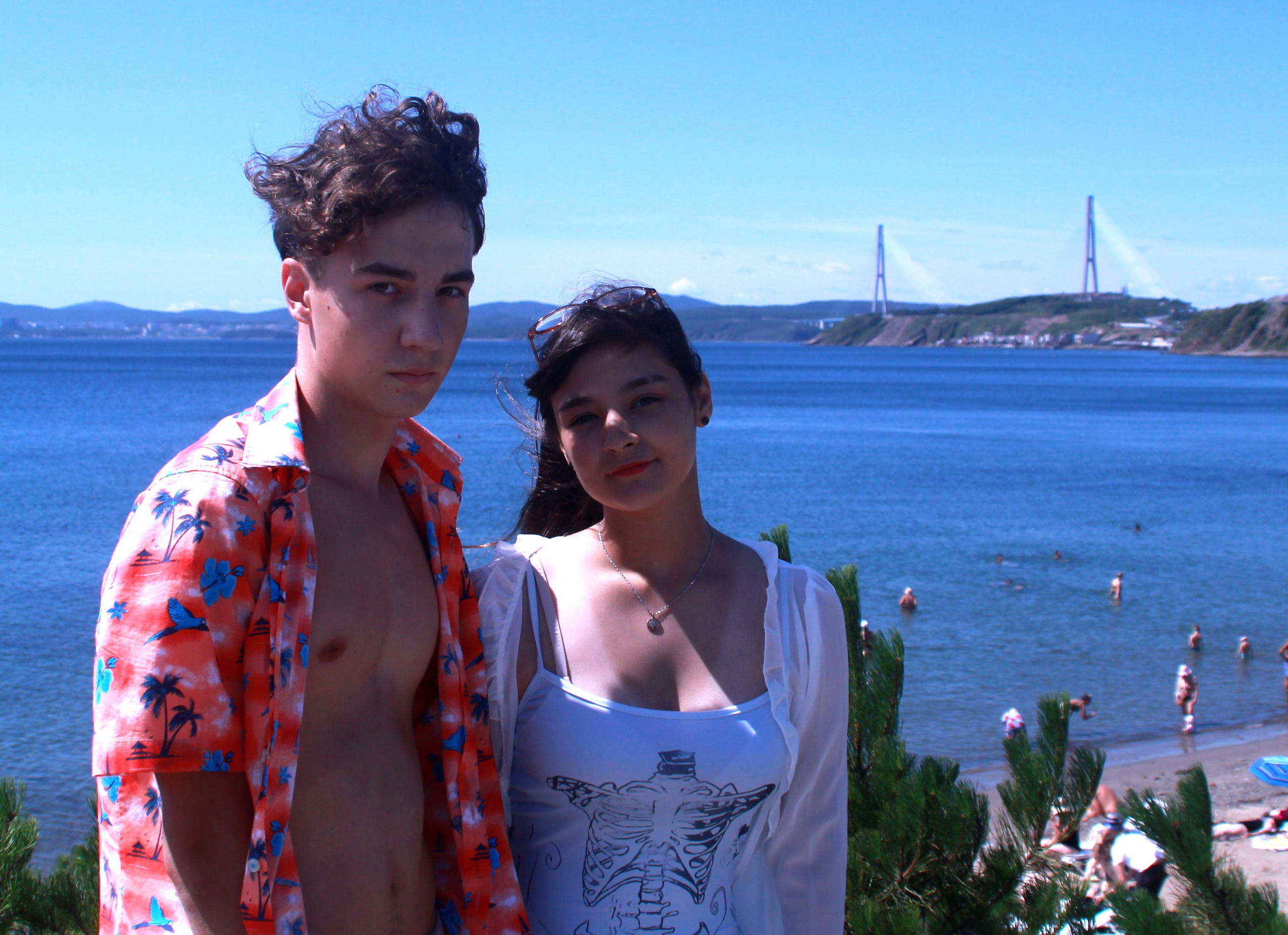 фото love story на фоне моря