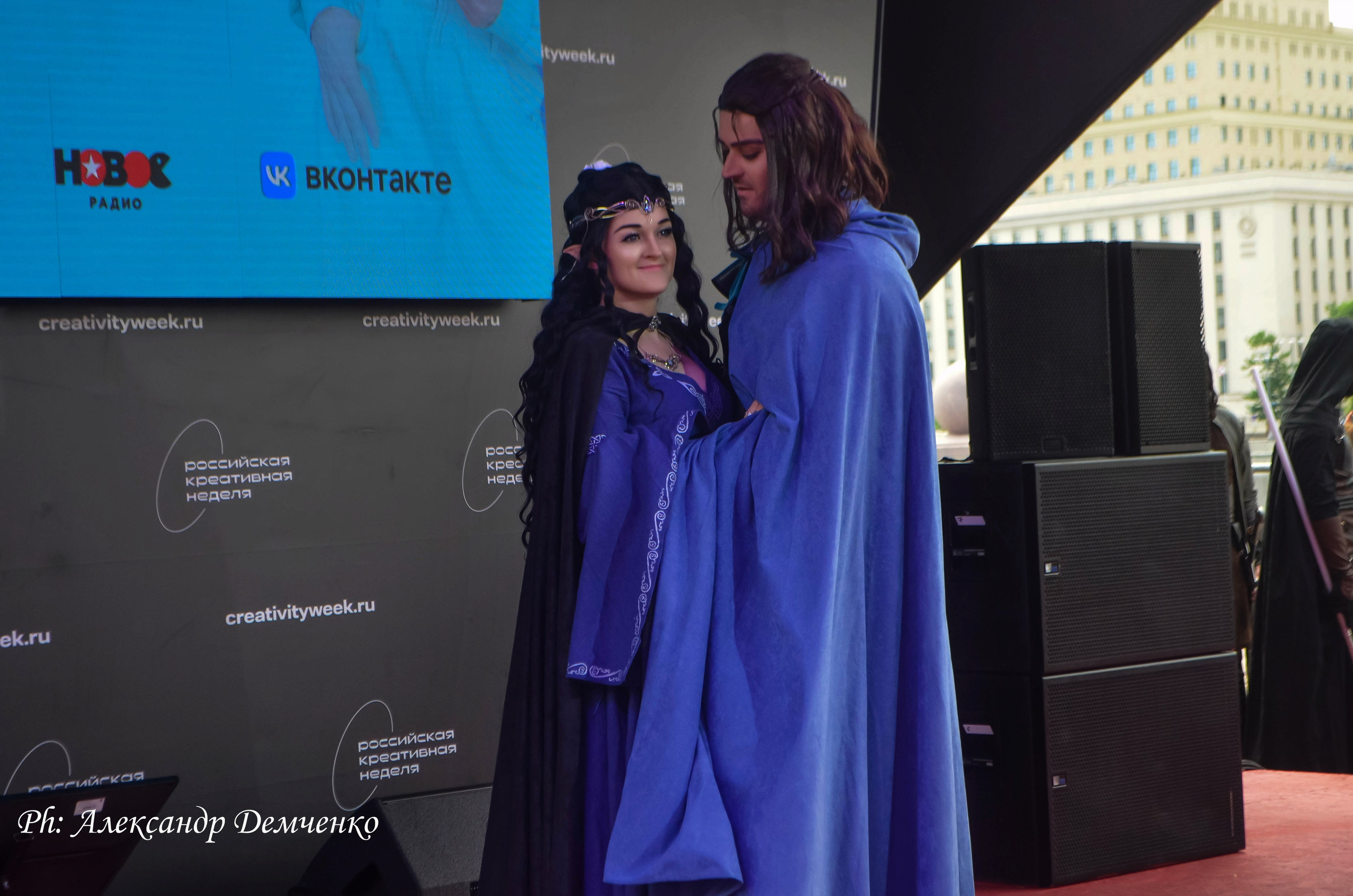 Фотосессия в Парке Горького на Лидеры молодого контента