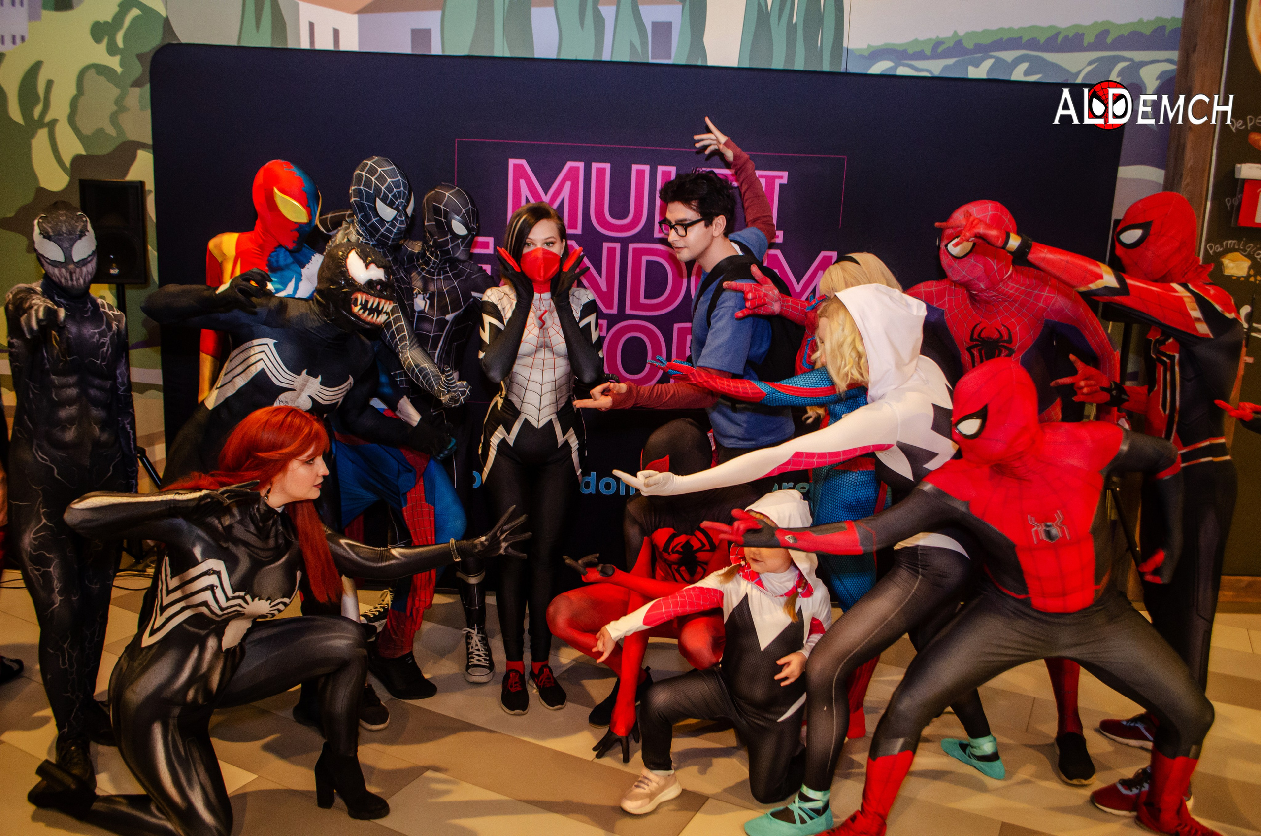 Фотосессия на Дне рождения Человека-Паука в Москве