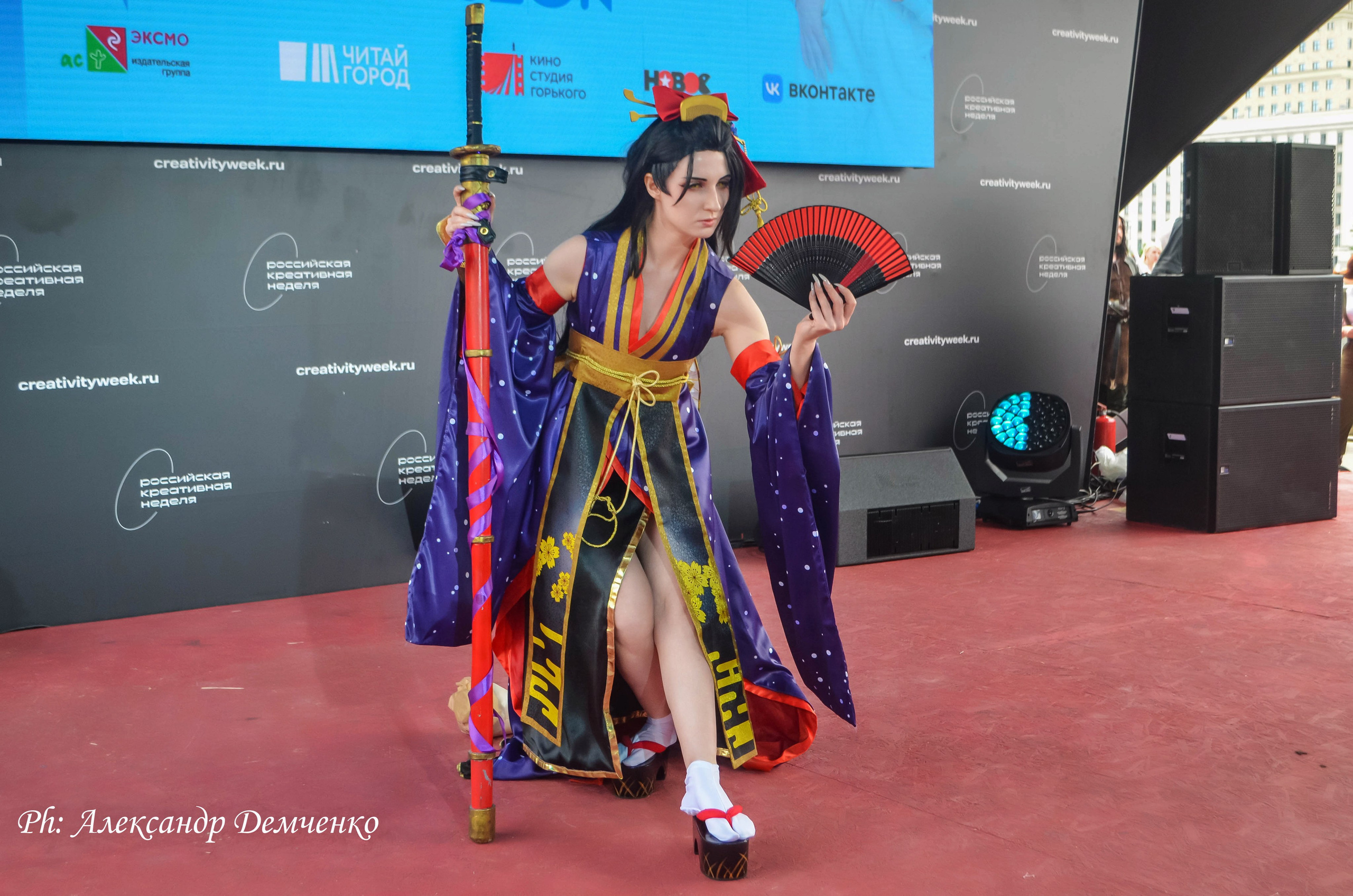 Фотосессия сцены в Москве на разных репортажных мероприятий