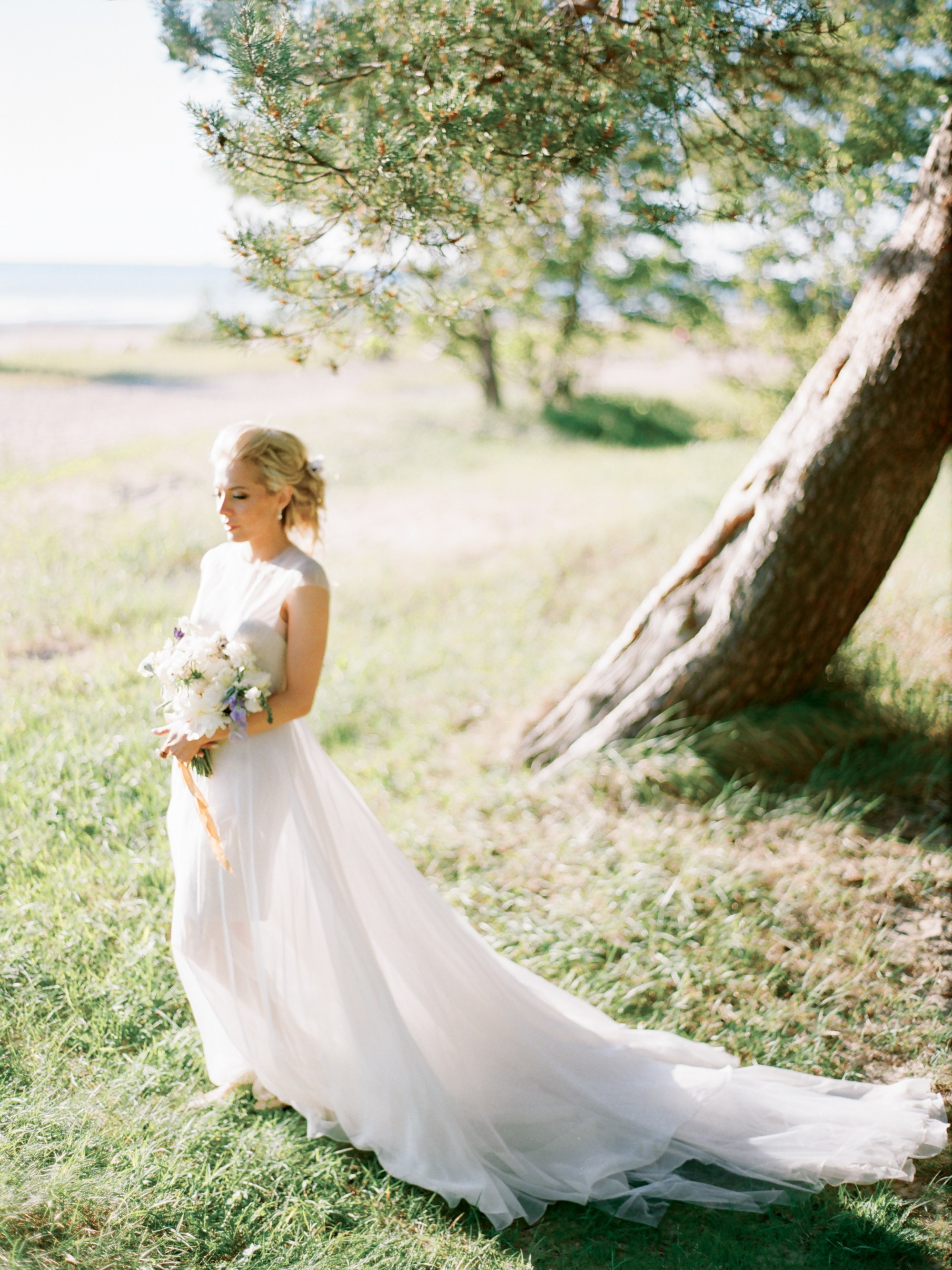 Ксения и Алексей, свадьба на Финском заливе. Изящная фотография | Ксения Милушкина