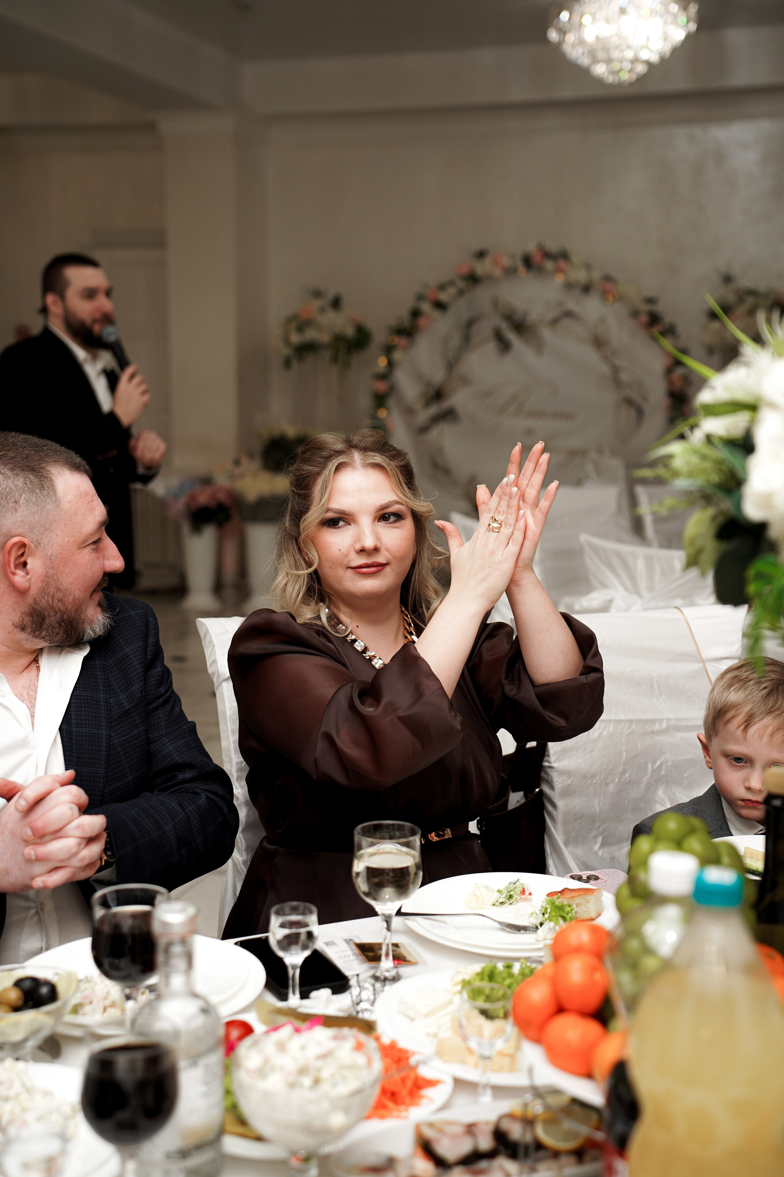 Свадебный банкет в ресторане «Верона». Свадебный фотограф в Ростове-на-Дону. Таинство Крещения и Венчания, семейные фотосессии. Алёна Чёботова