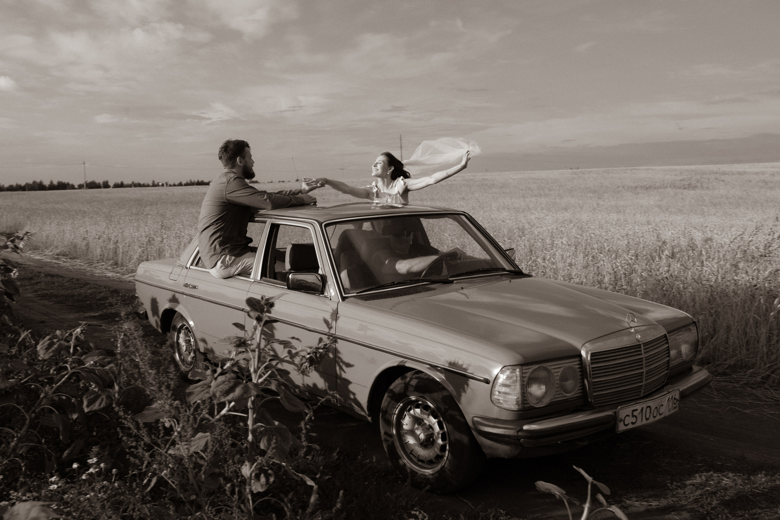 В поле подсолнухов. Фотограф Зарина. Казань
