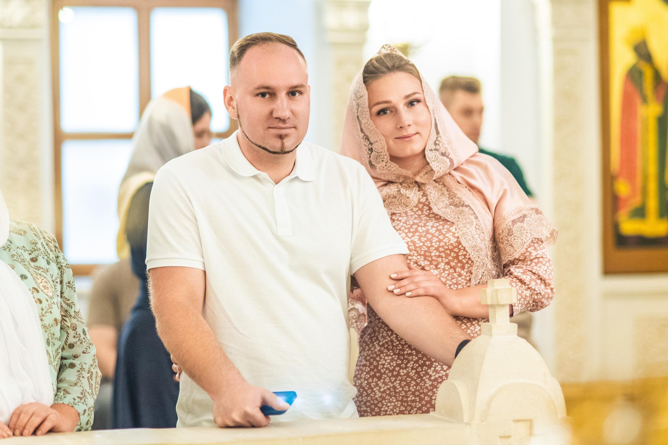 Крещении Ксении. Фотограф Юлия Попова