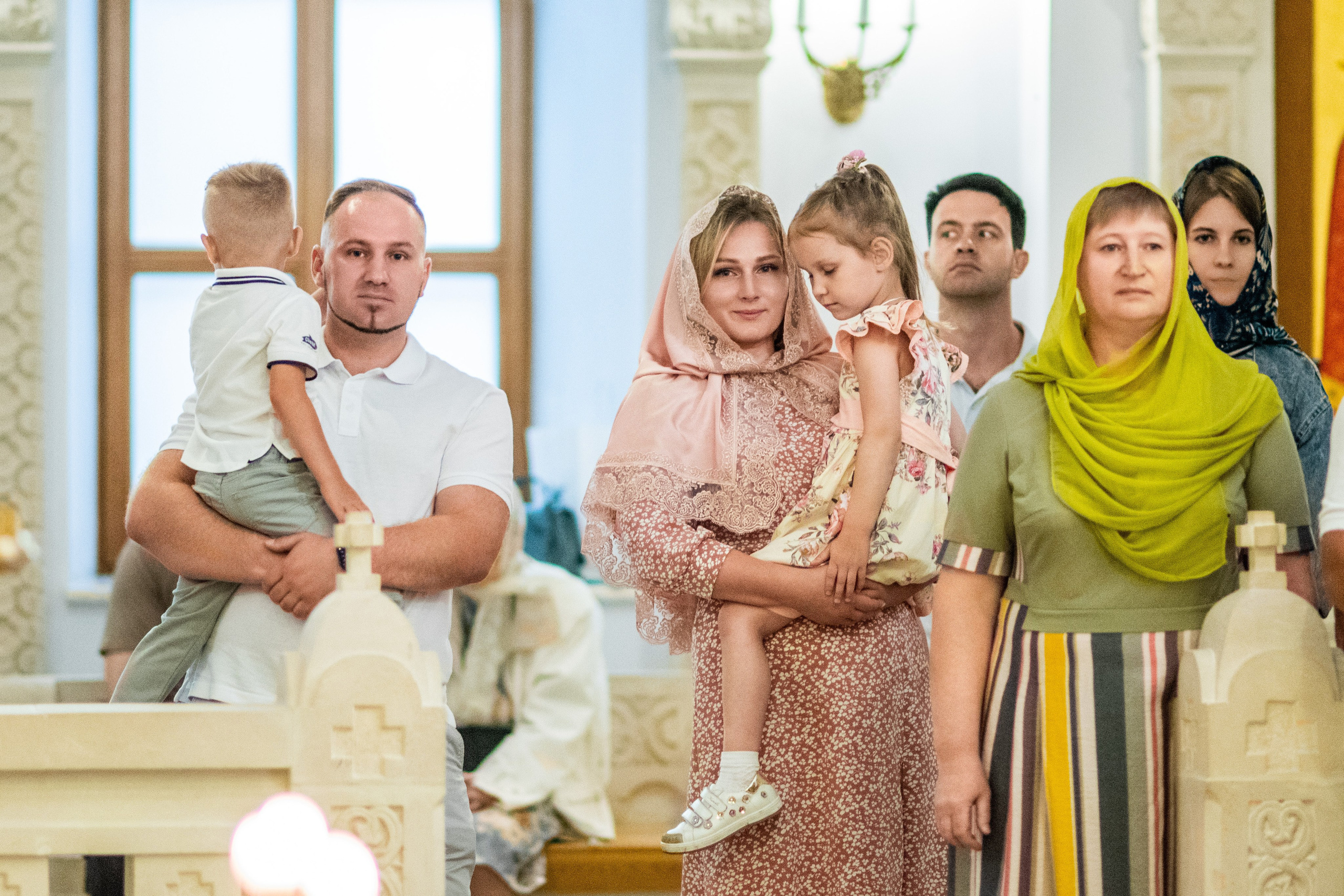 Крещении Ксении. Фотограф Юлия Попова