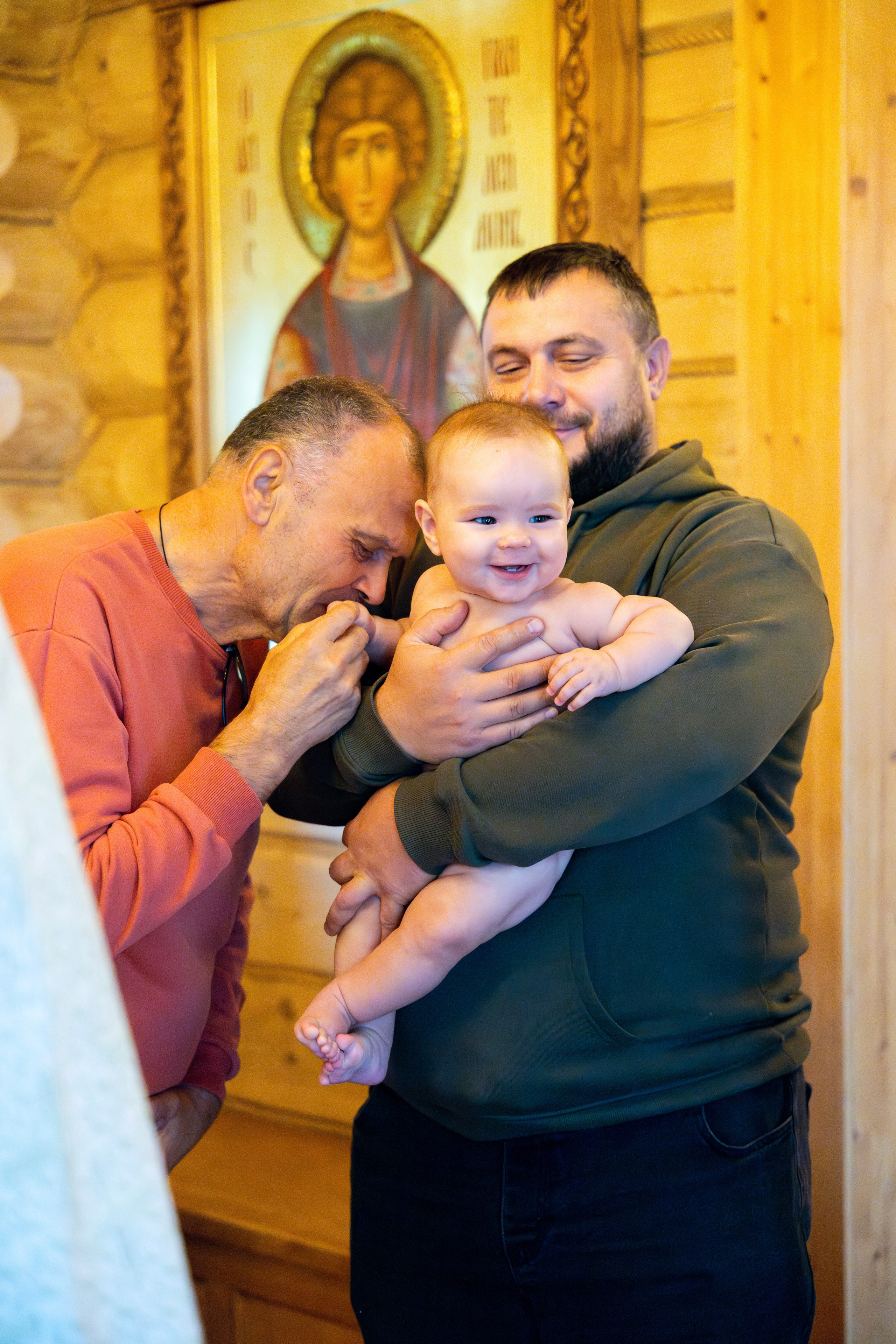 Крещение Ильи. Фотограф Юлия Попова