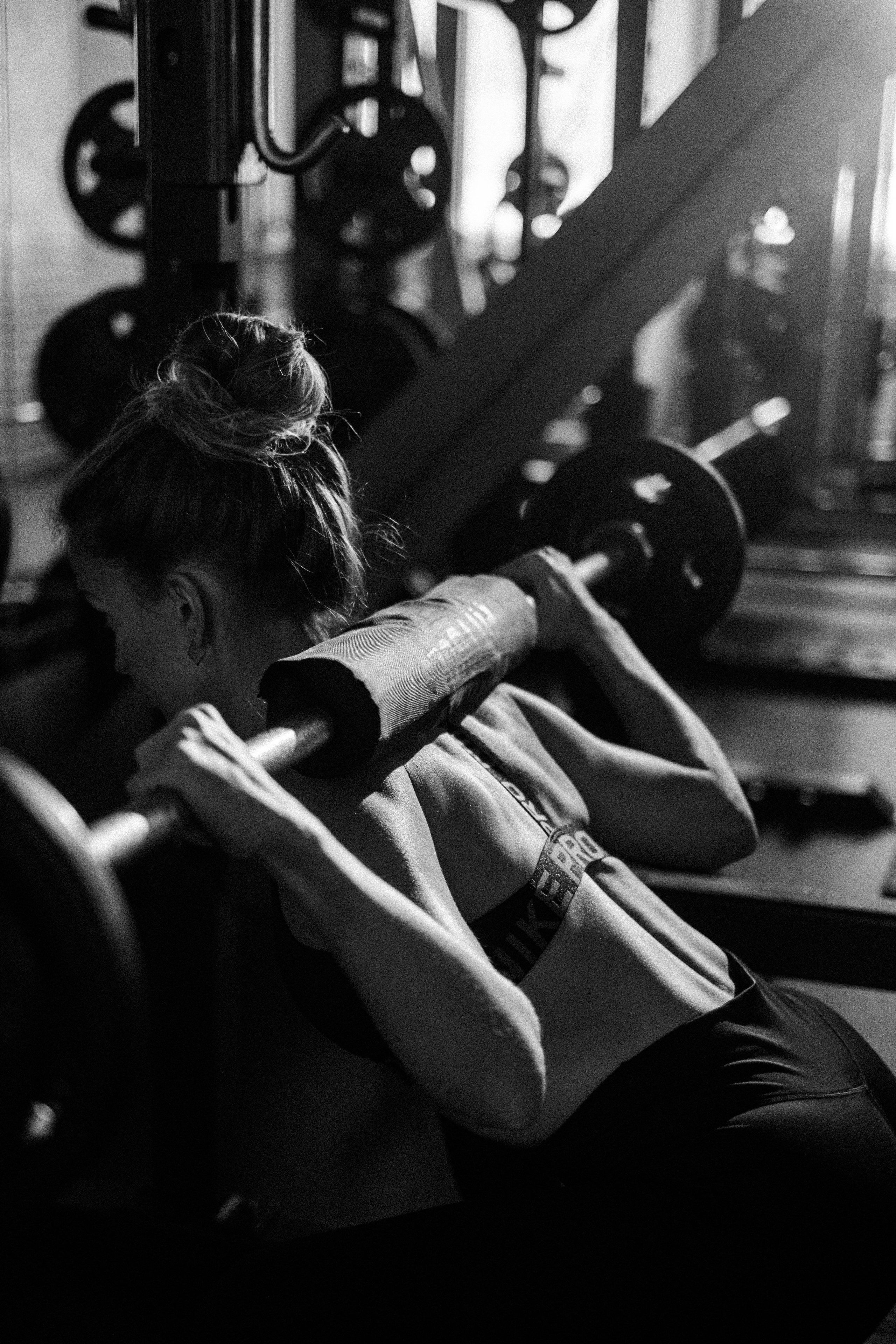 Фотосессия в тренажерном зале: Новосибирск | Спортивная съемка. Ксения Ильиных — Фотограф в Новосибирске