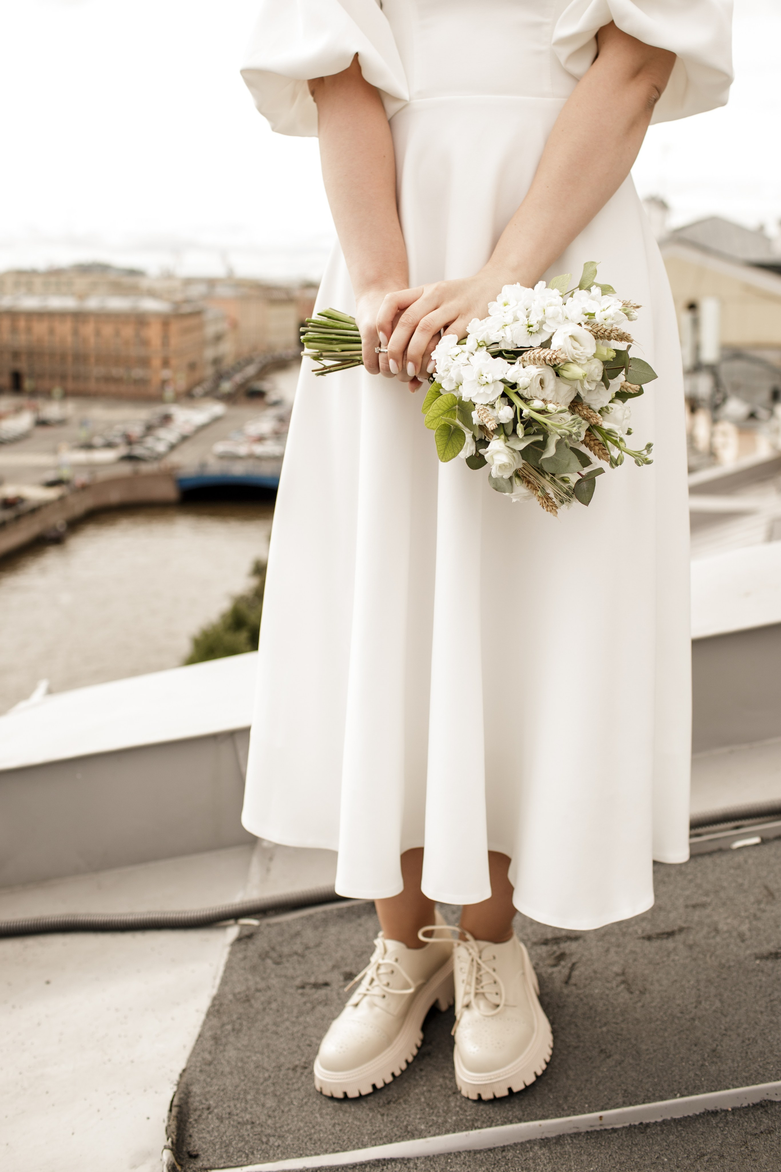 Анастасия и Андрей. Свадьба на крыше. Свадебный фотограф Кирилл Белый