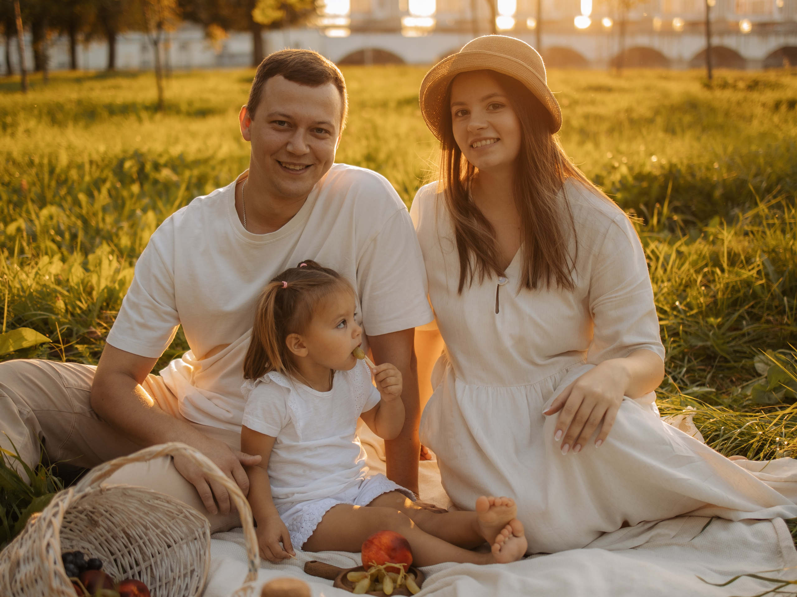 Семейный пикник на природе. Фотограф Углич и Ярославль Ольга Тятюшкина