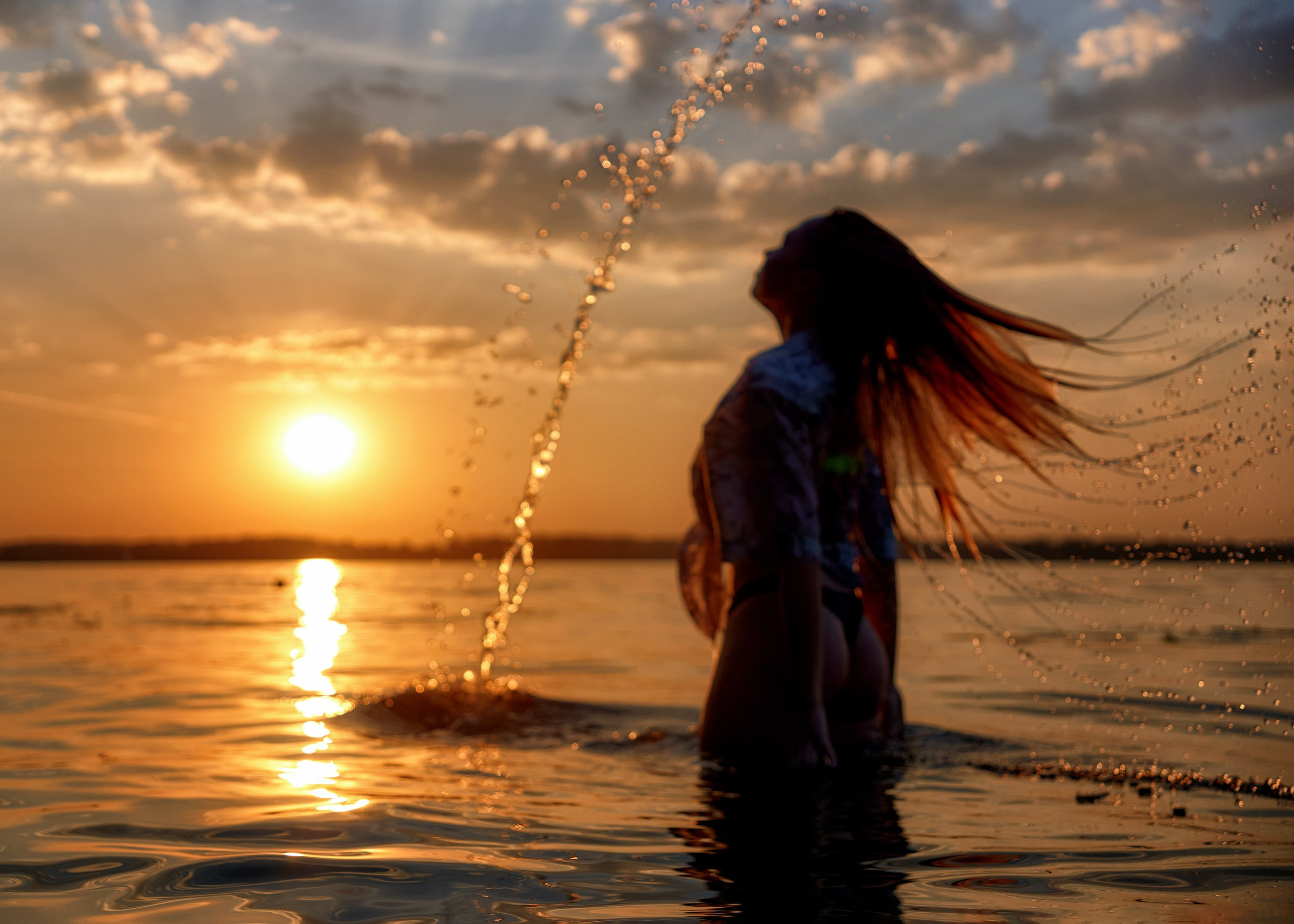 Ксения на Волге. Фотограф в Санкт-Петербурге Цуркан Алёна