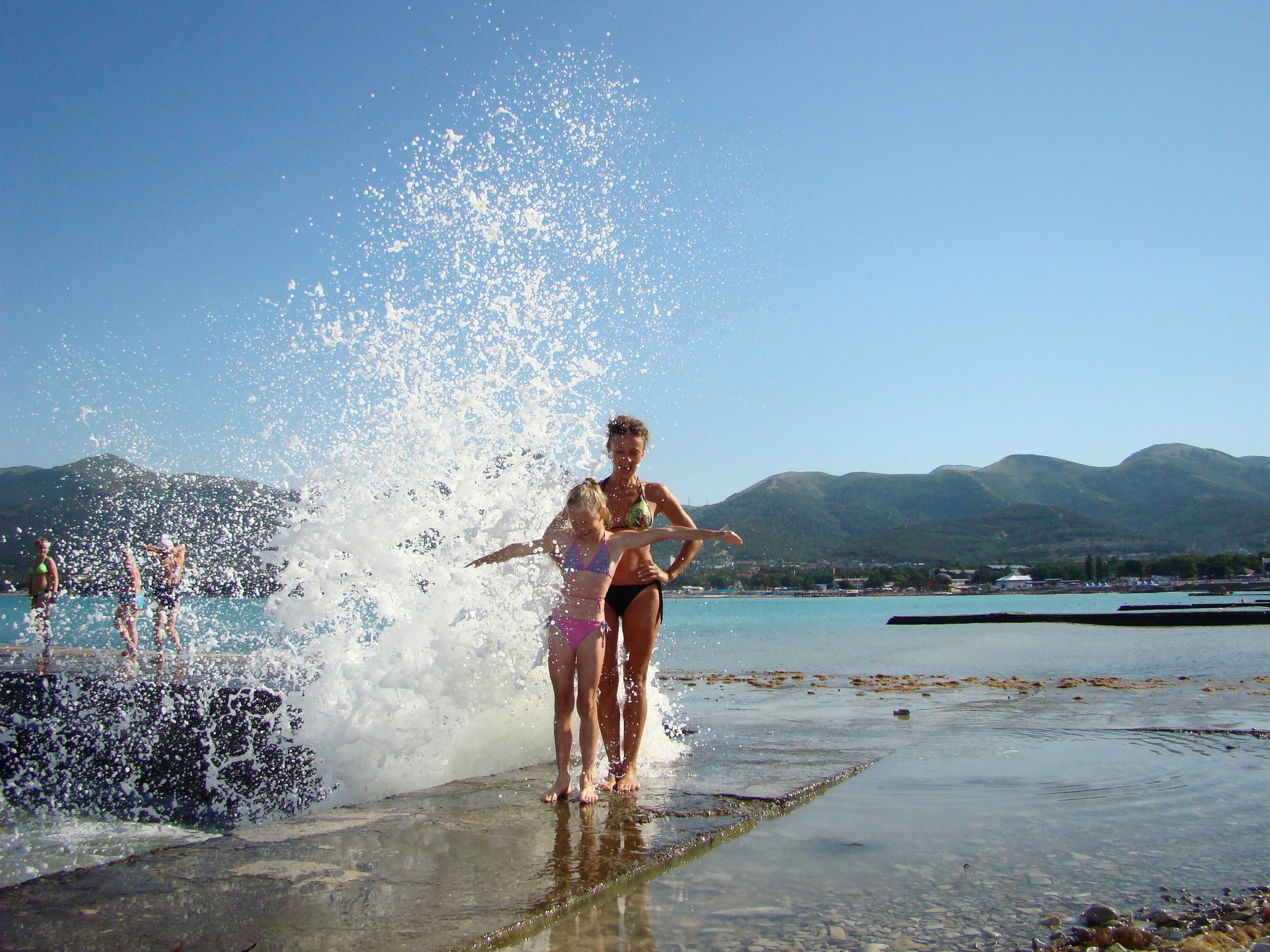 Кабардинка (фото Зевиных) 25.06-24.07.2008. Семейный, Свадебный фотограф СПБ Питер— Романова Екатерина