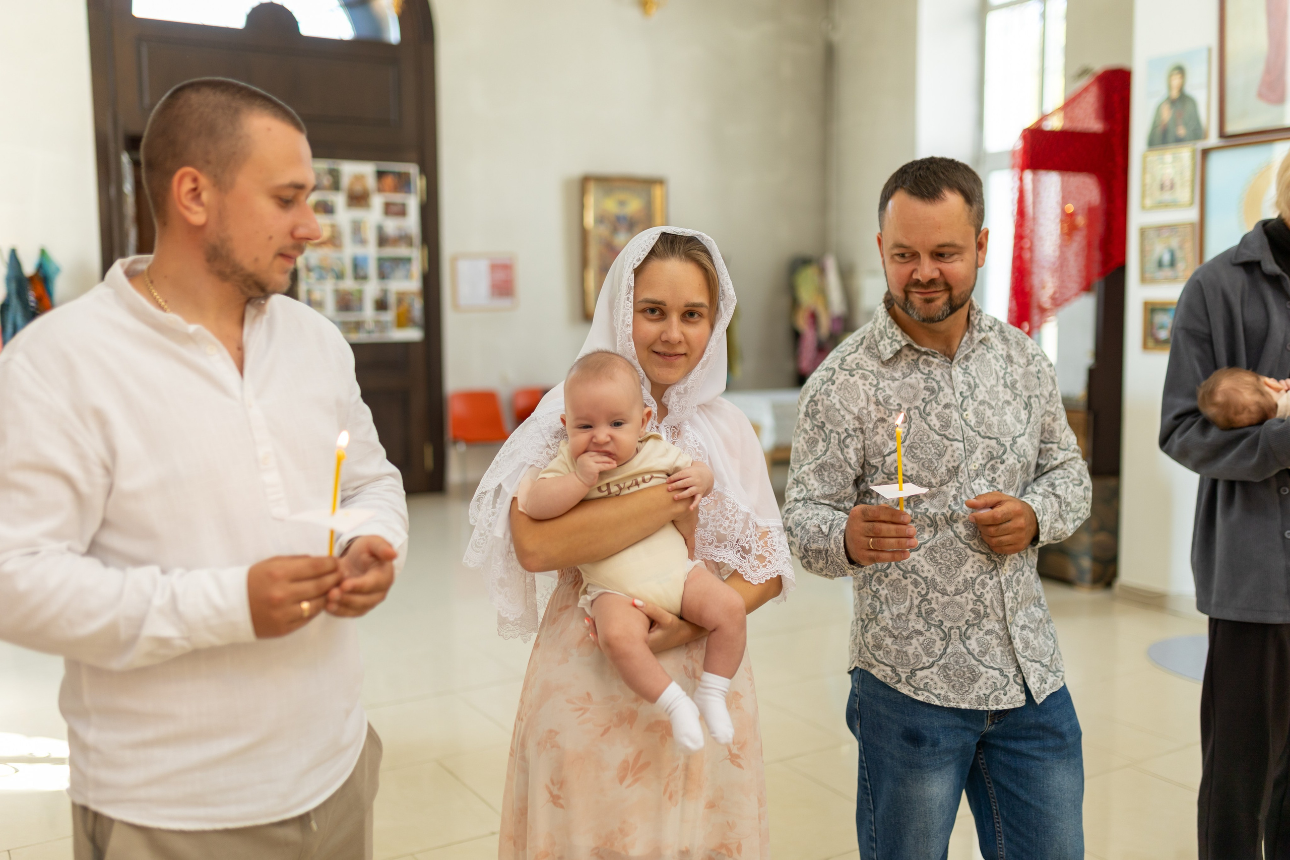 Крещение Артёма (все фото с таинсвта крещения). Фотограф новорожденных. Детский и семейный фотограф Марьяна Юдина