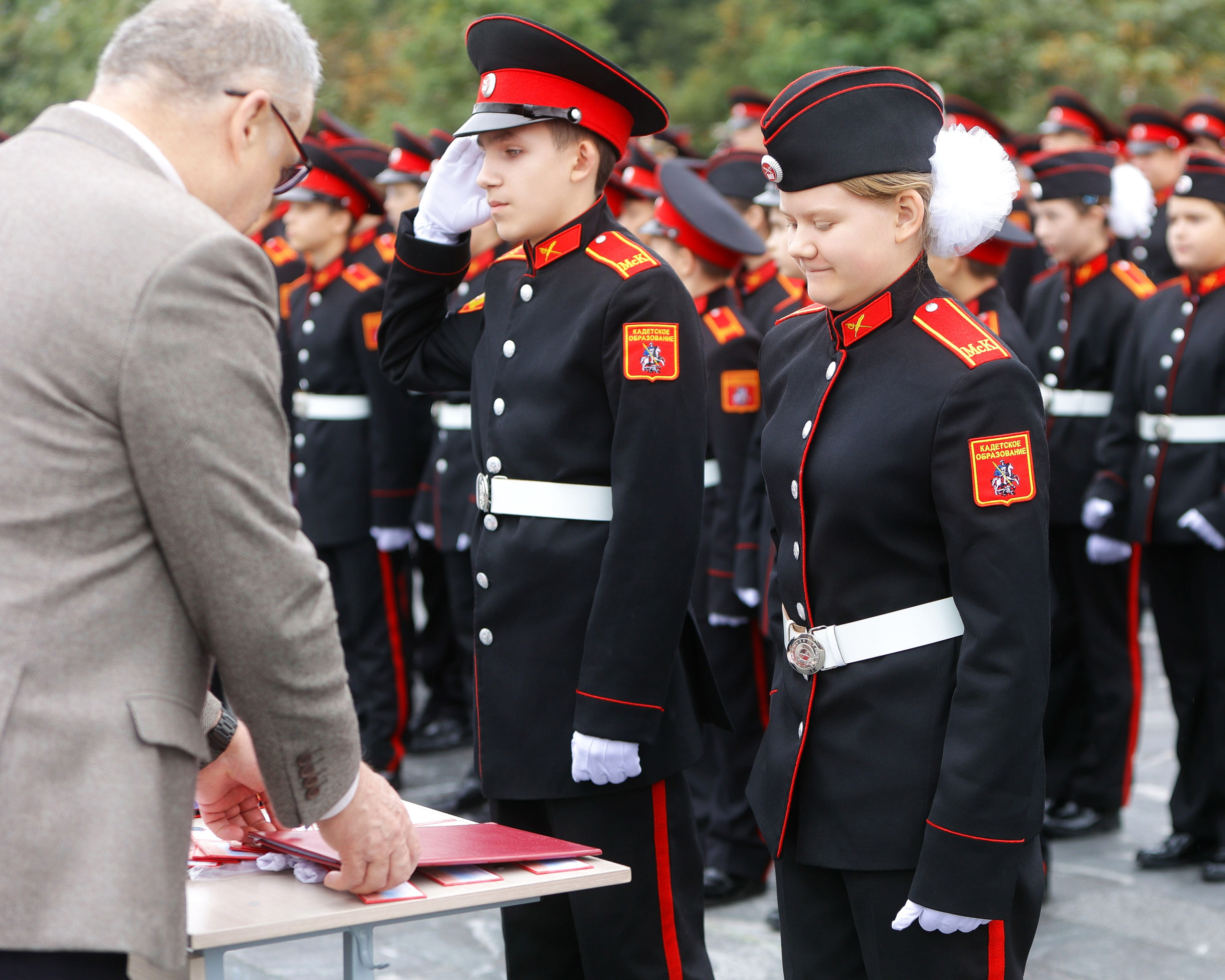 Посвящению в кадеты в Первом Московском кадетском корпусе, Дипломатической кадетской школы. Выпускные альбомы и школьный фотограф в Подольске, Троицке, Щербинке, Москве и Московской области