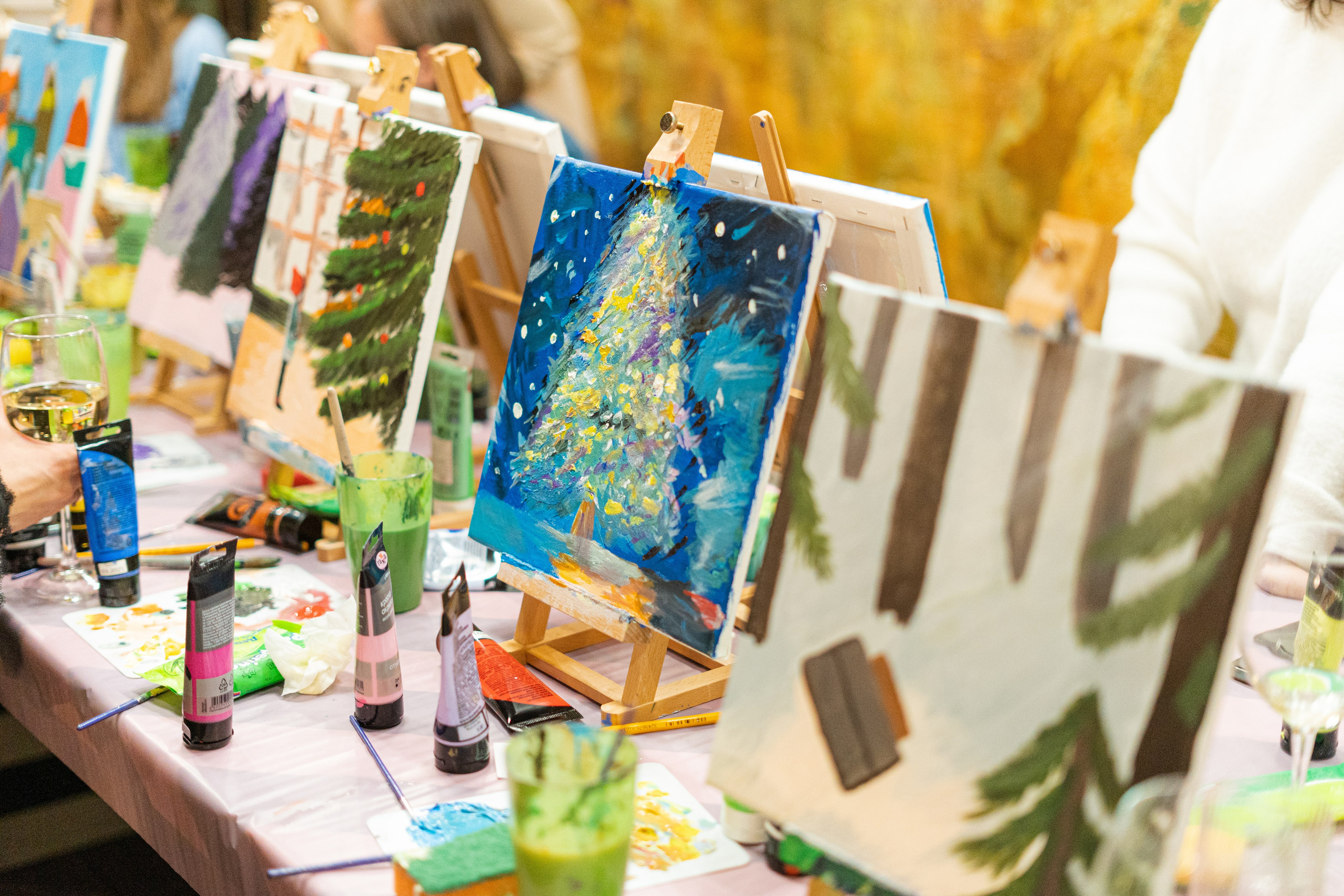 Корпоратив Teach Me Art 2. Портретный фотограф в Москве и Санкт-Петербурге Арина Чех