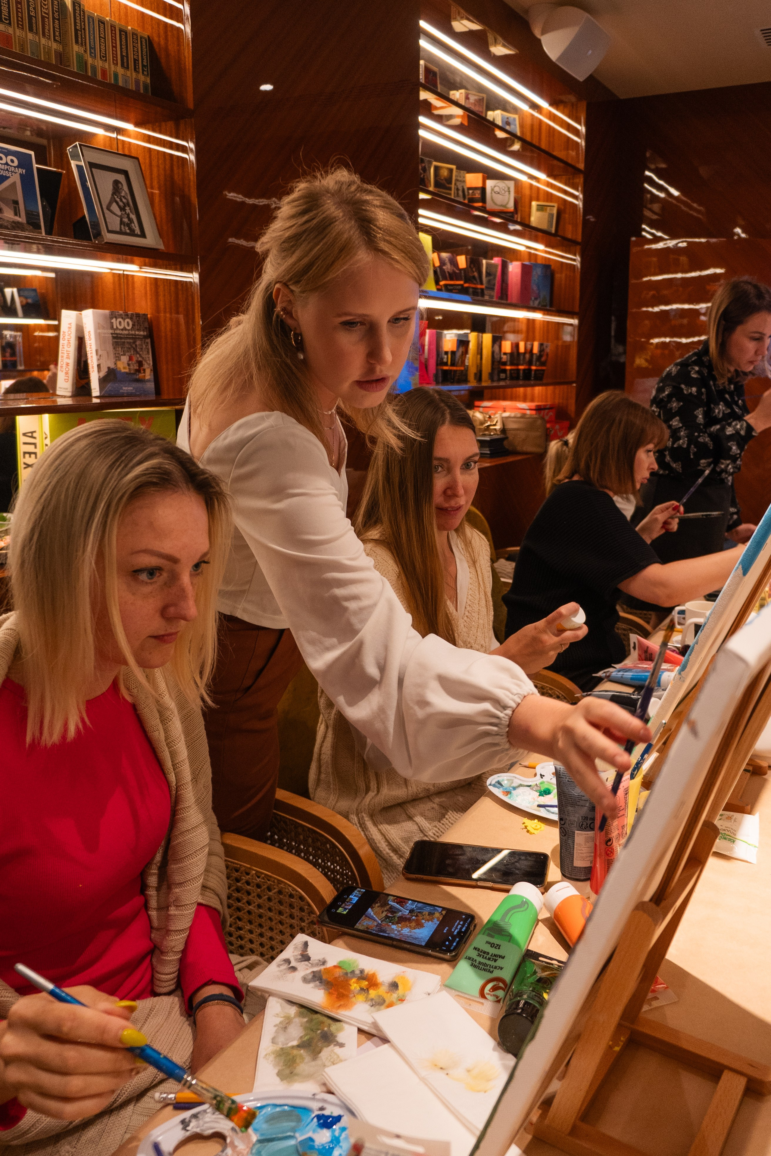 Корпоратив Teach Me Art 3. Портретный фотограф в Москве и Санкт-Петербурге Арина Чех