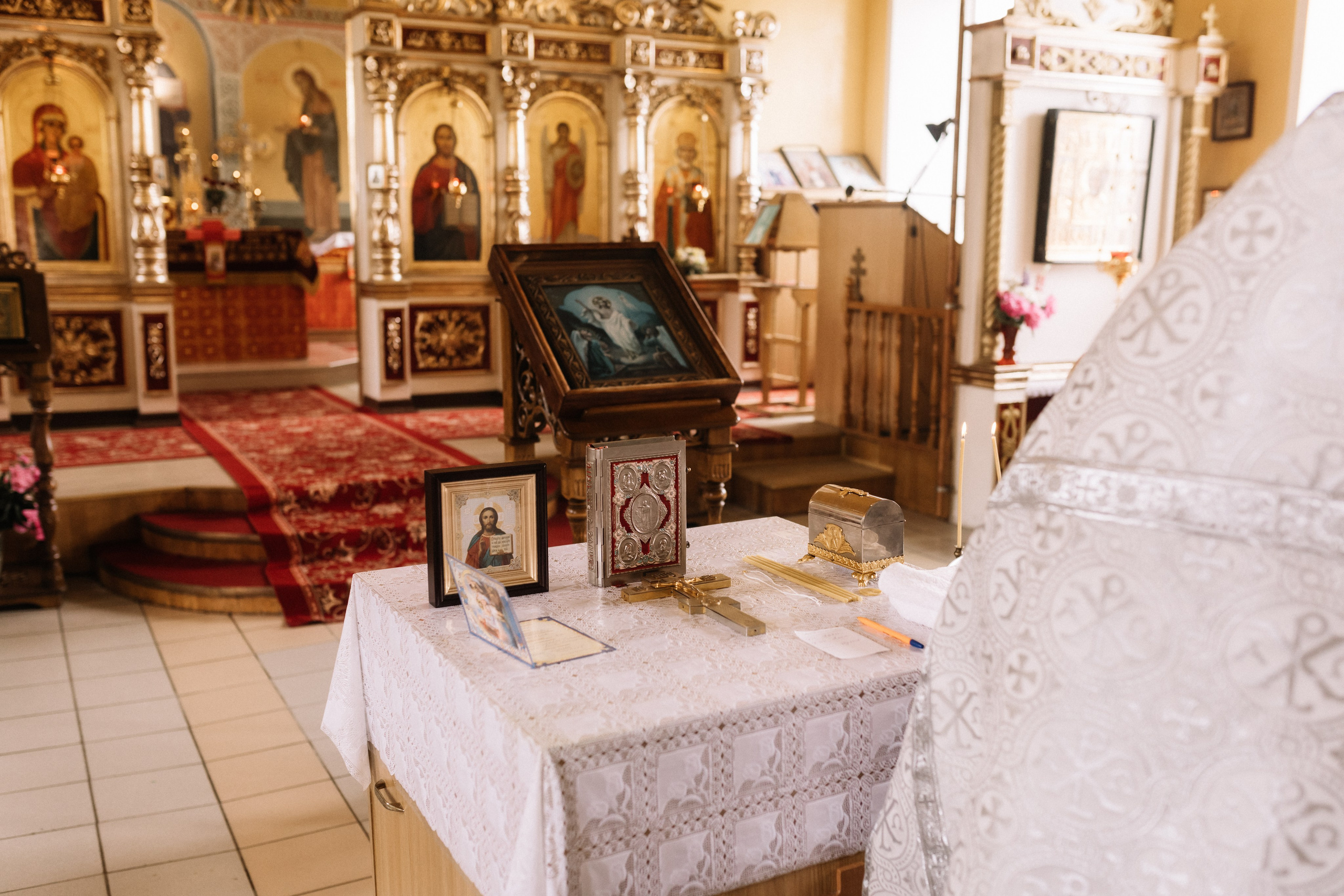 Крещение Даниила. Съемка Таинств Крещения Венчания, детские и семейные съемки в Пензе