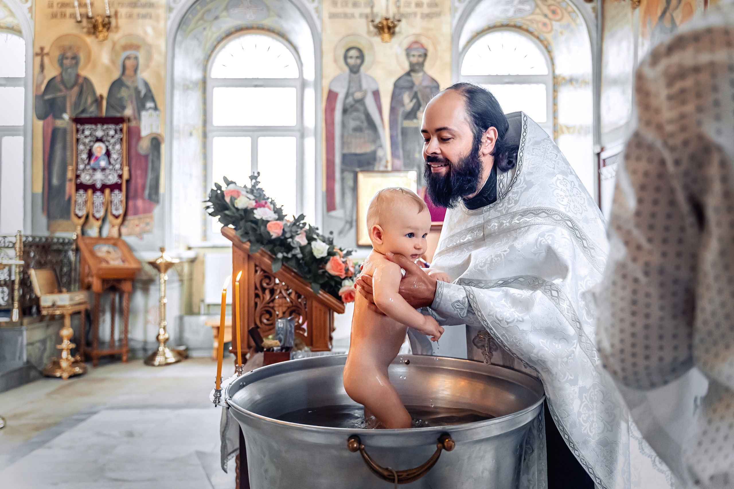 Фотограф на крещение Москва. Храм Рождества Христова Рождественно. Фотограф \ Видеограф на Крещение, Венчание Москва| Семейные съемки