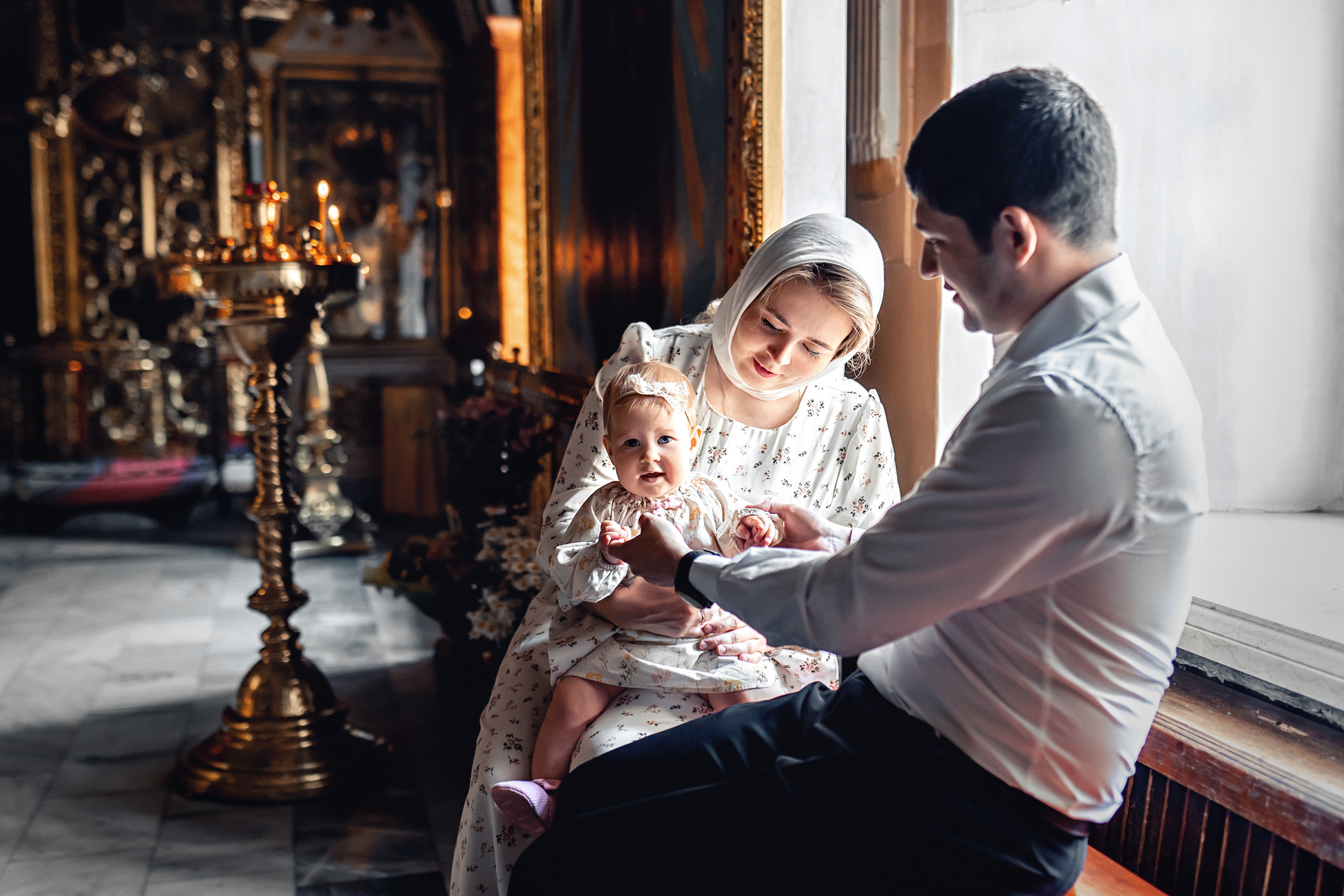 Фотограф на крещение Москва. Храм Петра и Павла в Лефортово. Фотограф \ Видеограф на Крещение, Венчание Москва| Семейные съемки
