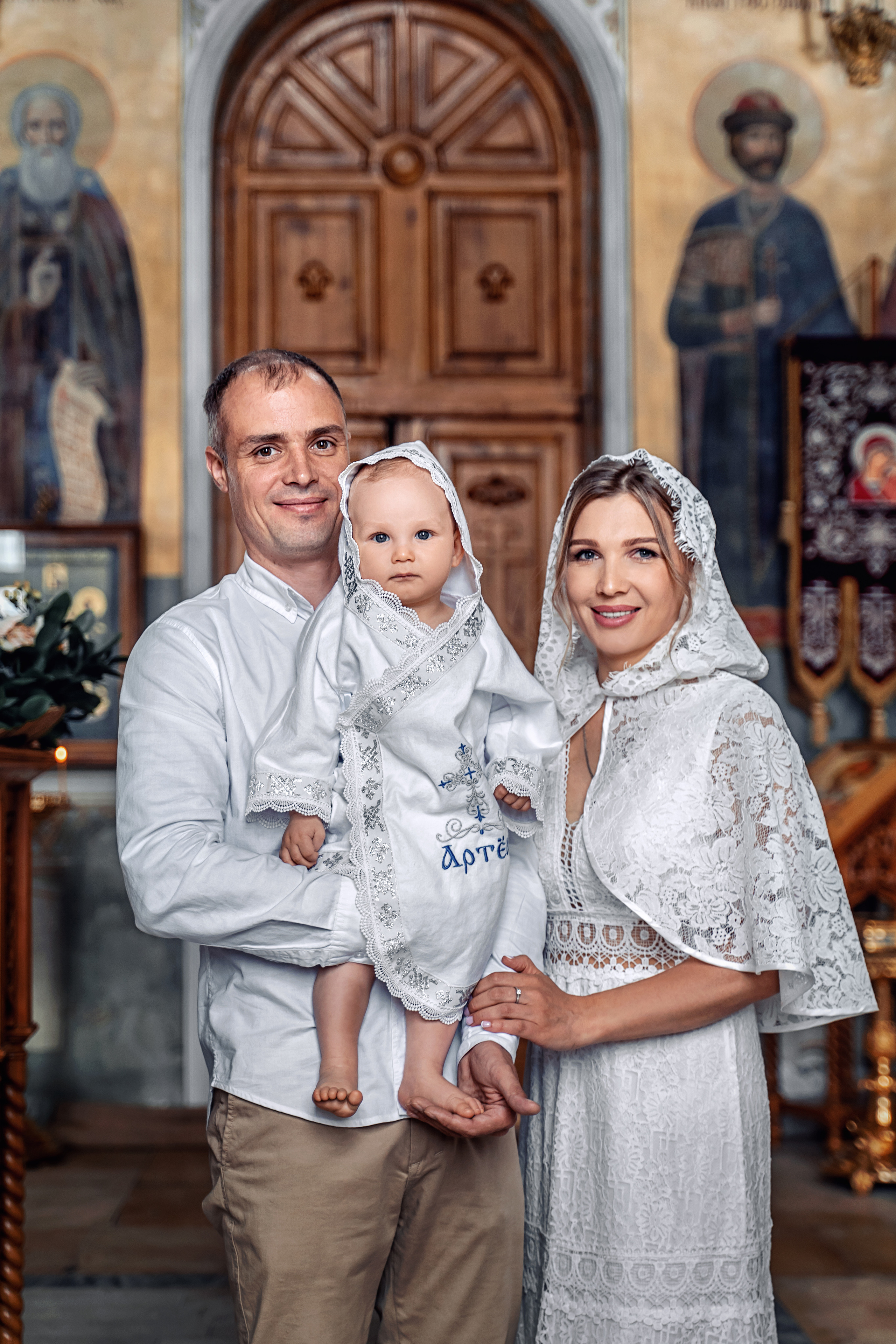 Фотограф на крещение Москва. Храм Рождества Христова Рождественно. Фотограф \ Видеограф на Крещение, Венчание Москва| Семейные съемки