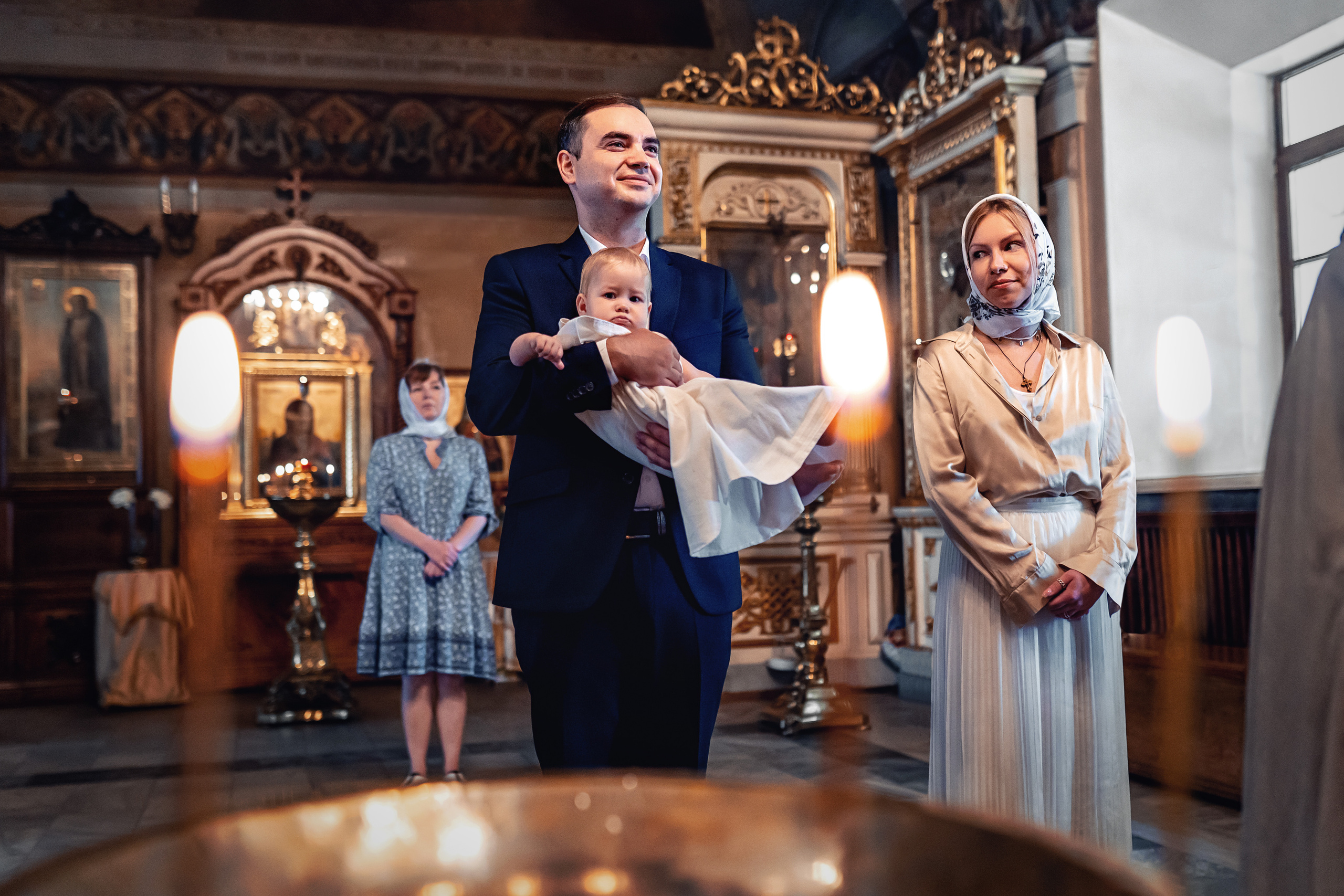 Фотограф на крещение Москва. Храм Петра и Павла в Лефортово. Фотограф \ Видеограф на Крещение, Венчание Москва| Семейные съемки