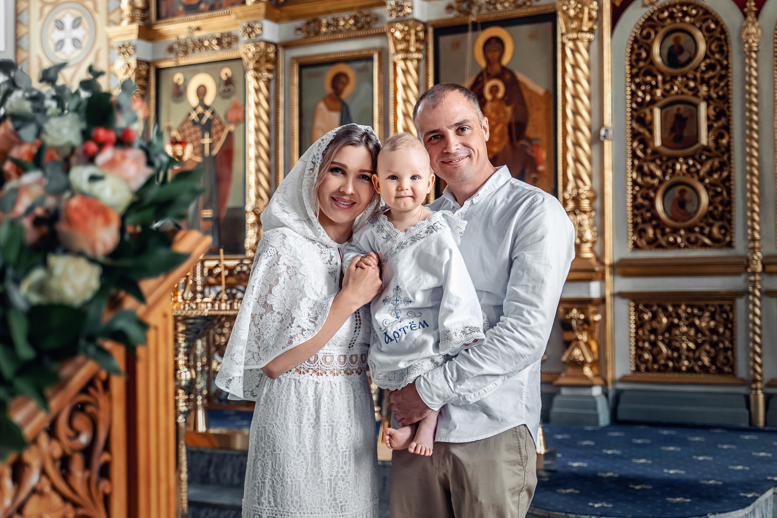 Фотограф на крещение Москва. Храм Рождества Христова Рождественно. Фотограф \ Видеограф на Крещение, Венчание Москва| Семейные съемки