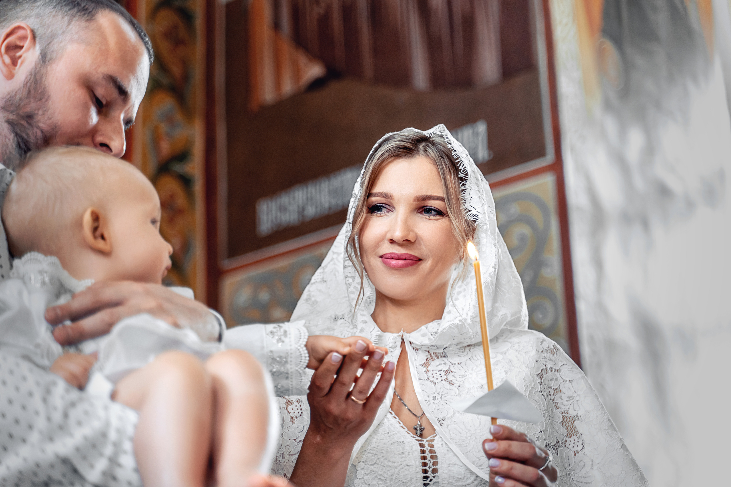 Фотограф на крещение Москва. Храм Рождества Христова Рождественно. Фотограф \ Видеограф на Крещение, Венчание Москва| Семейные съемки